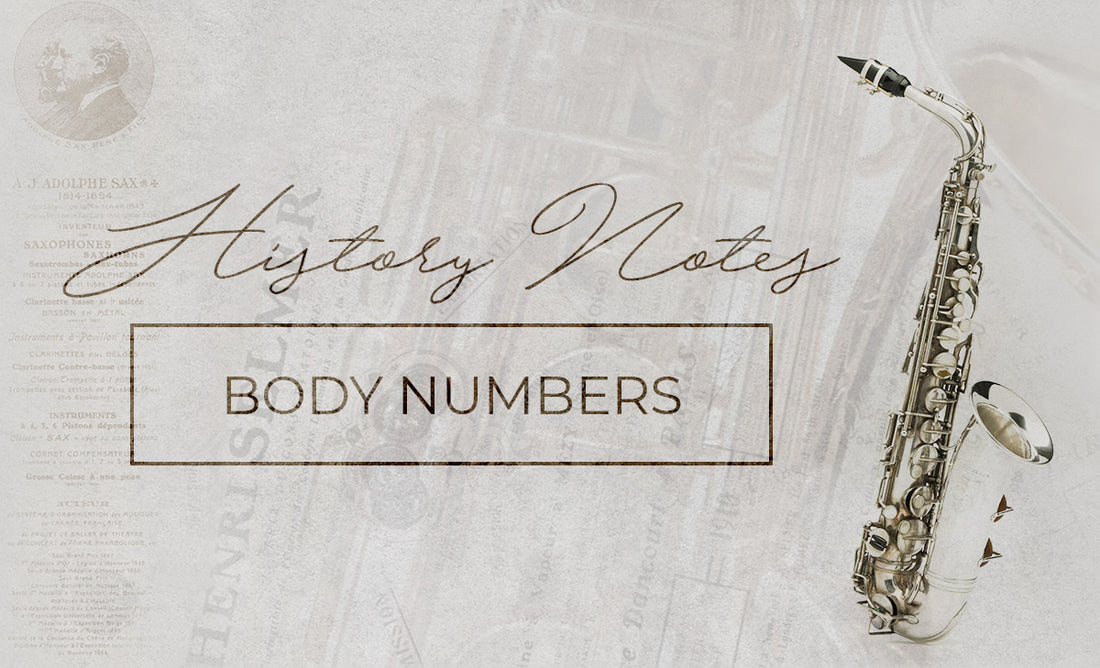 History Notes : Numéro de corps