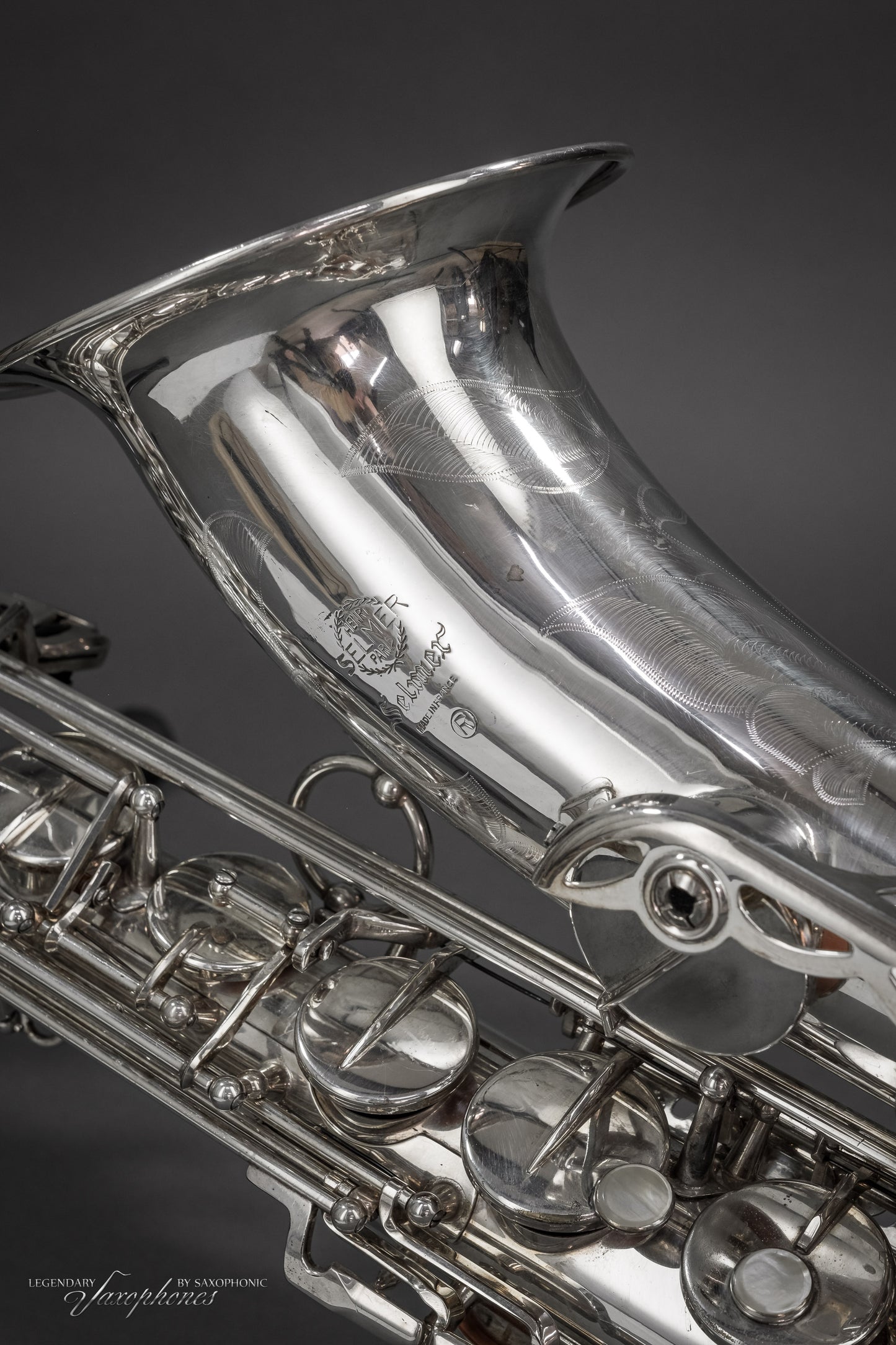 Saxophone Ténor SELMER Mark VI (1974) n°2250XX, silver plated