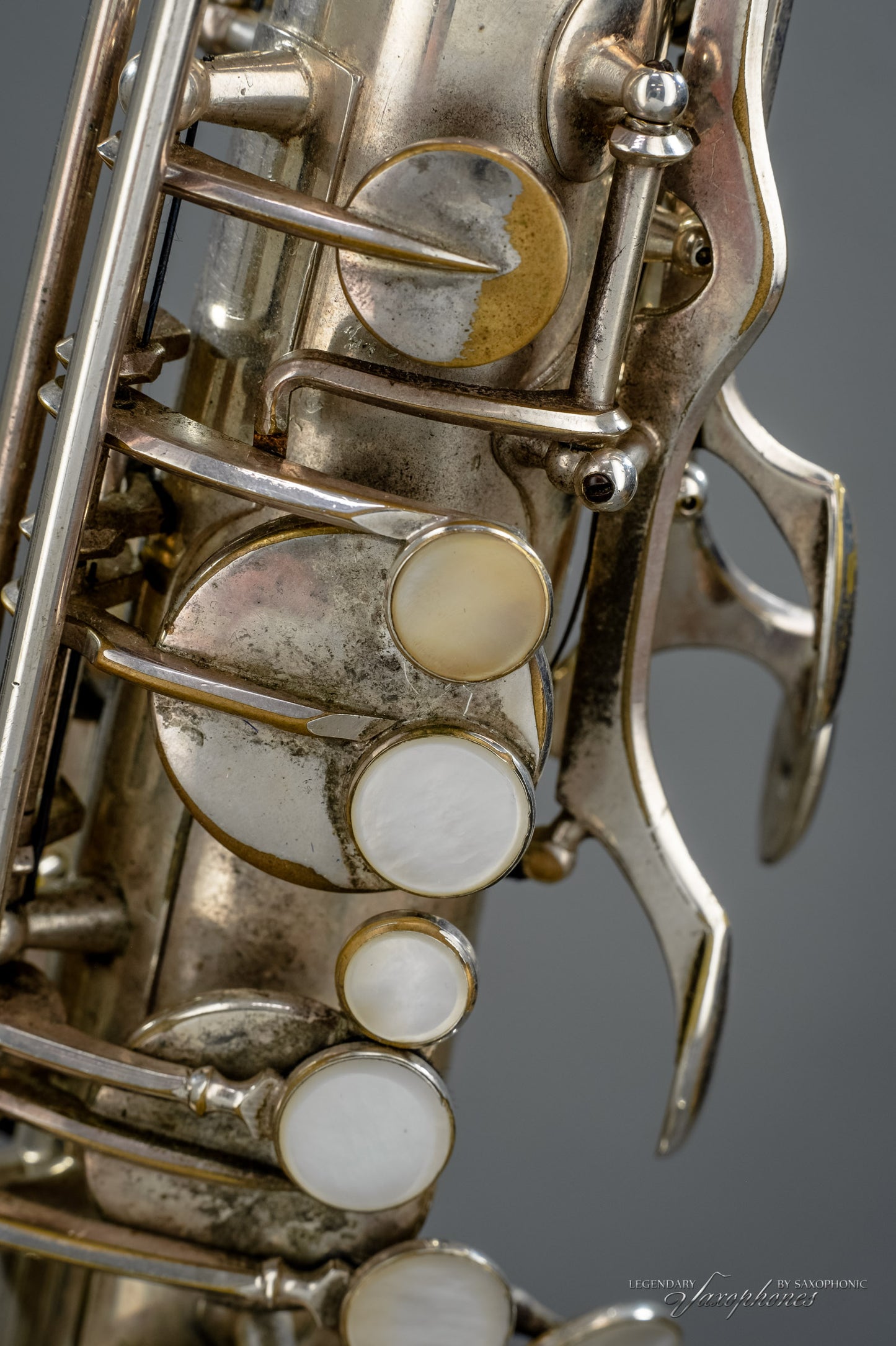 Tenor Saxophone SELMER Super Balanced Action (SBA, 1947), n°346XX, silver plated