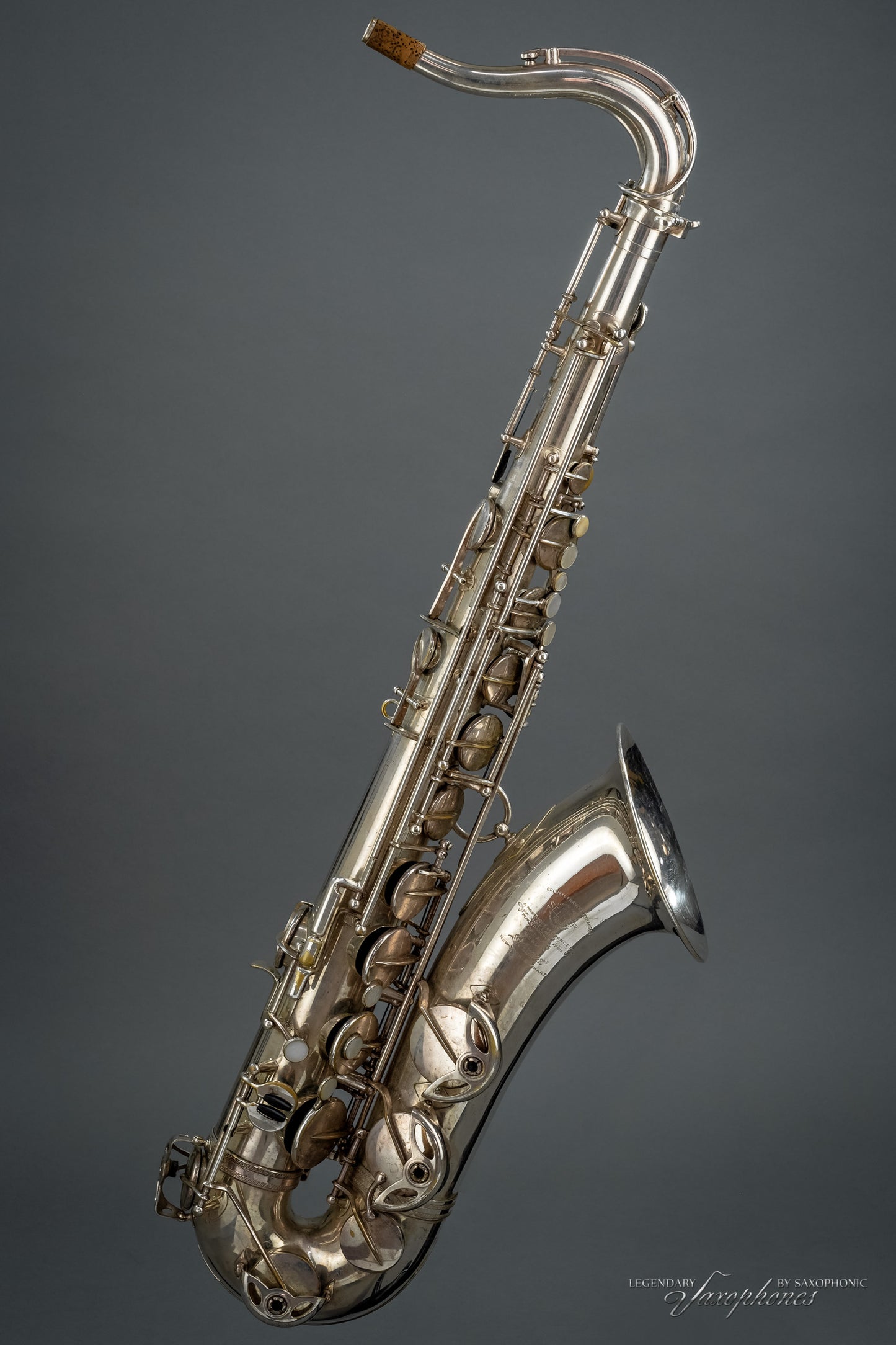 Tenor Saxophone SELMER Super Balanced Action (SBA, 1947), n°346XX, silver plated