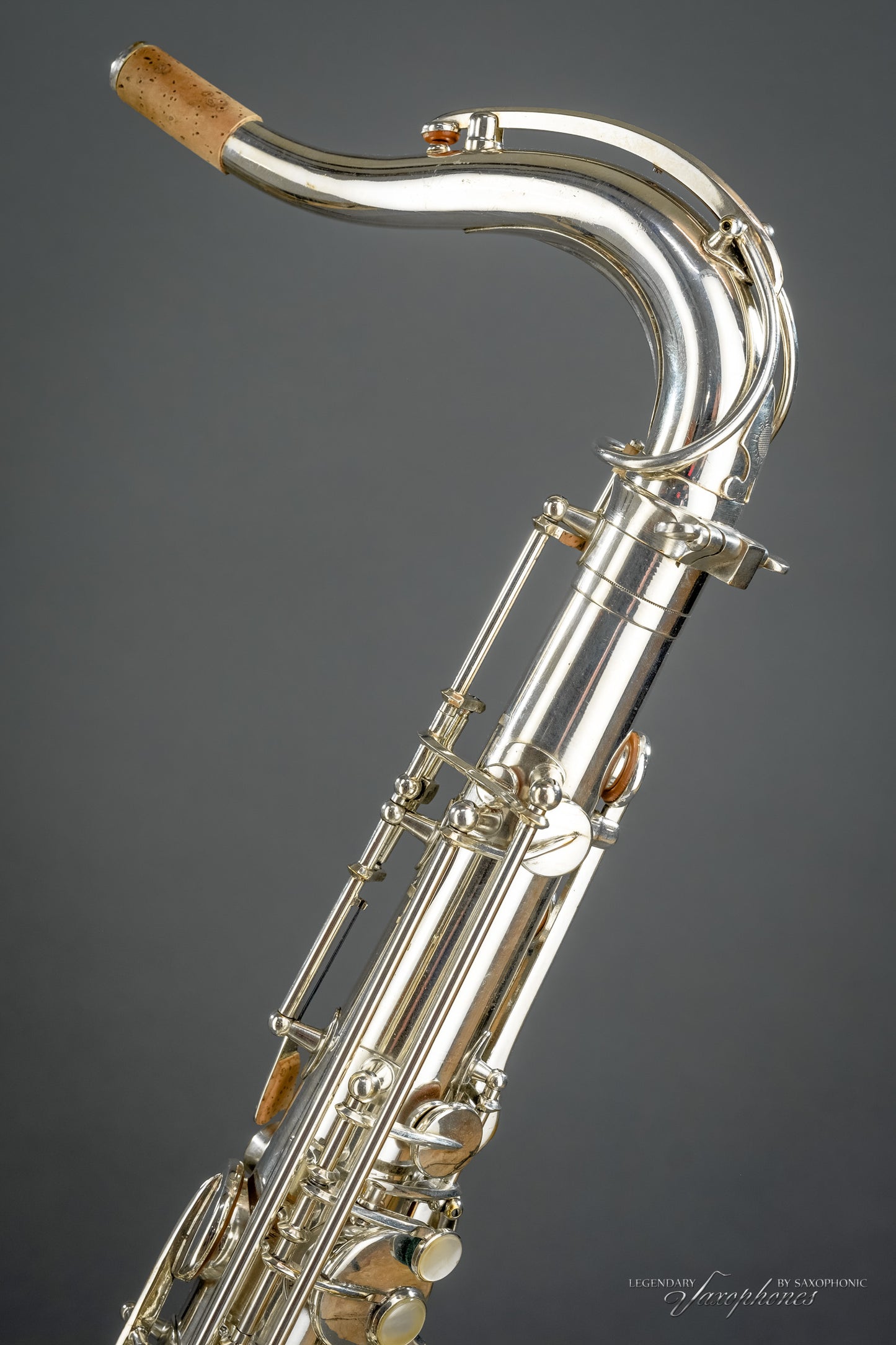 Tenor Saxophone SELMER Super Balanced Action (SBA, 1948), n°356XX, silver plated