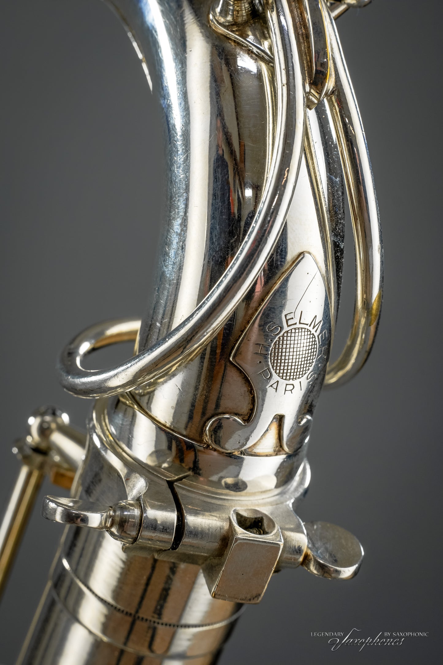 Tenor Saxophone SELMER Super Balanced Action (SBA, 1948), n°356XX, silver plated