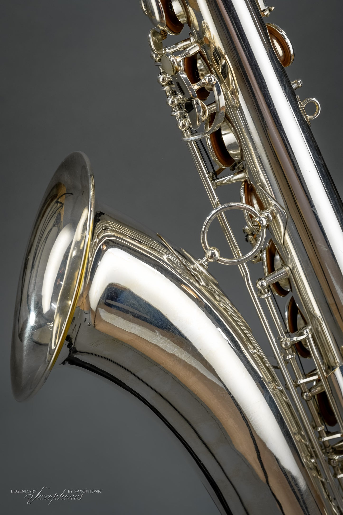 Tenor Saxophone SELMER Super Balanced Action (SBA, 1948), n°356XX, silver plated
