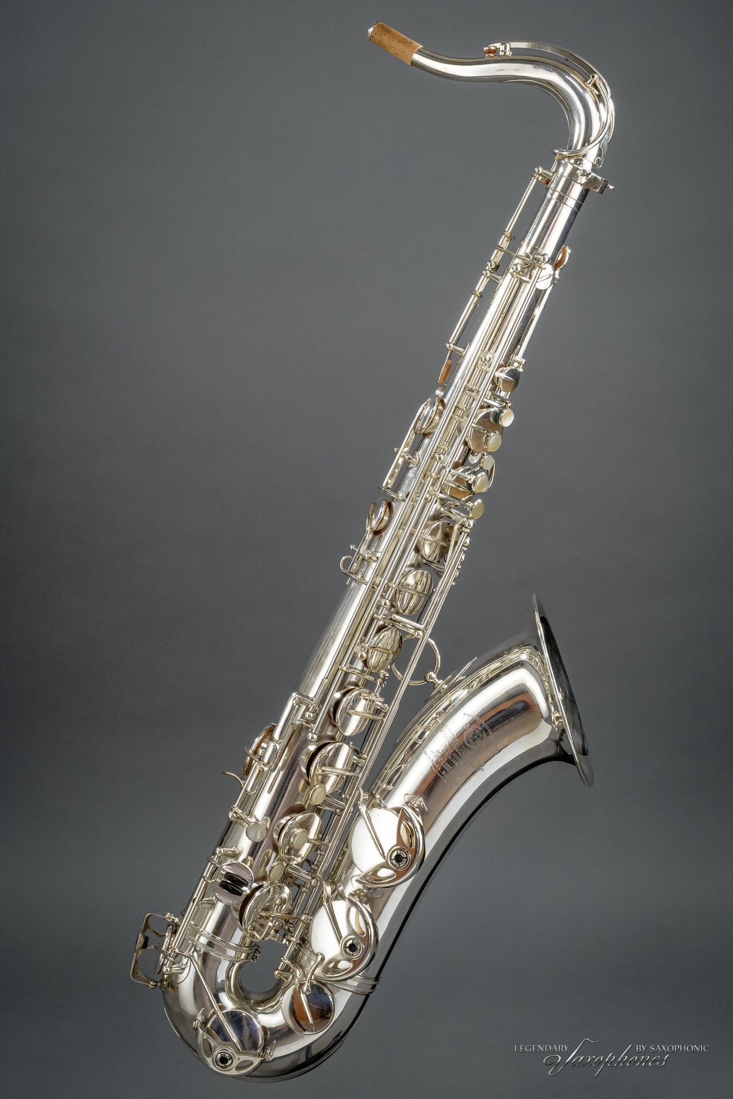 Tenor Saxophone SELMER Super Balanced Action (SBA, 1948), n°356XX, silver plated
