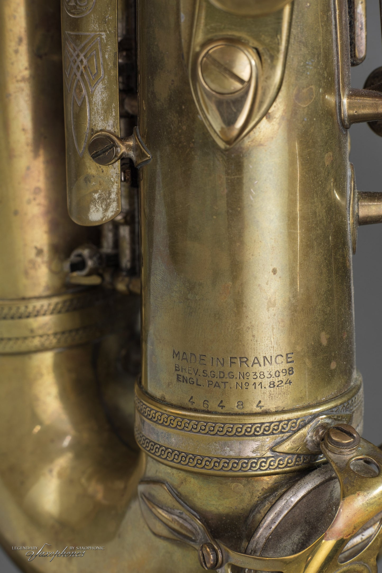 Saxophone alto SELMER Super Action (SBA) n°46484