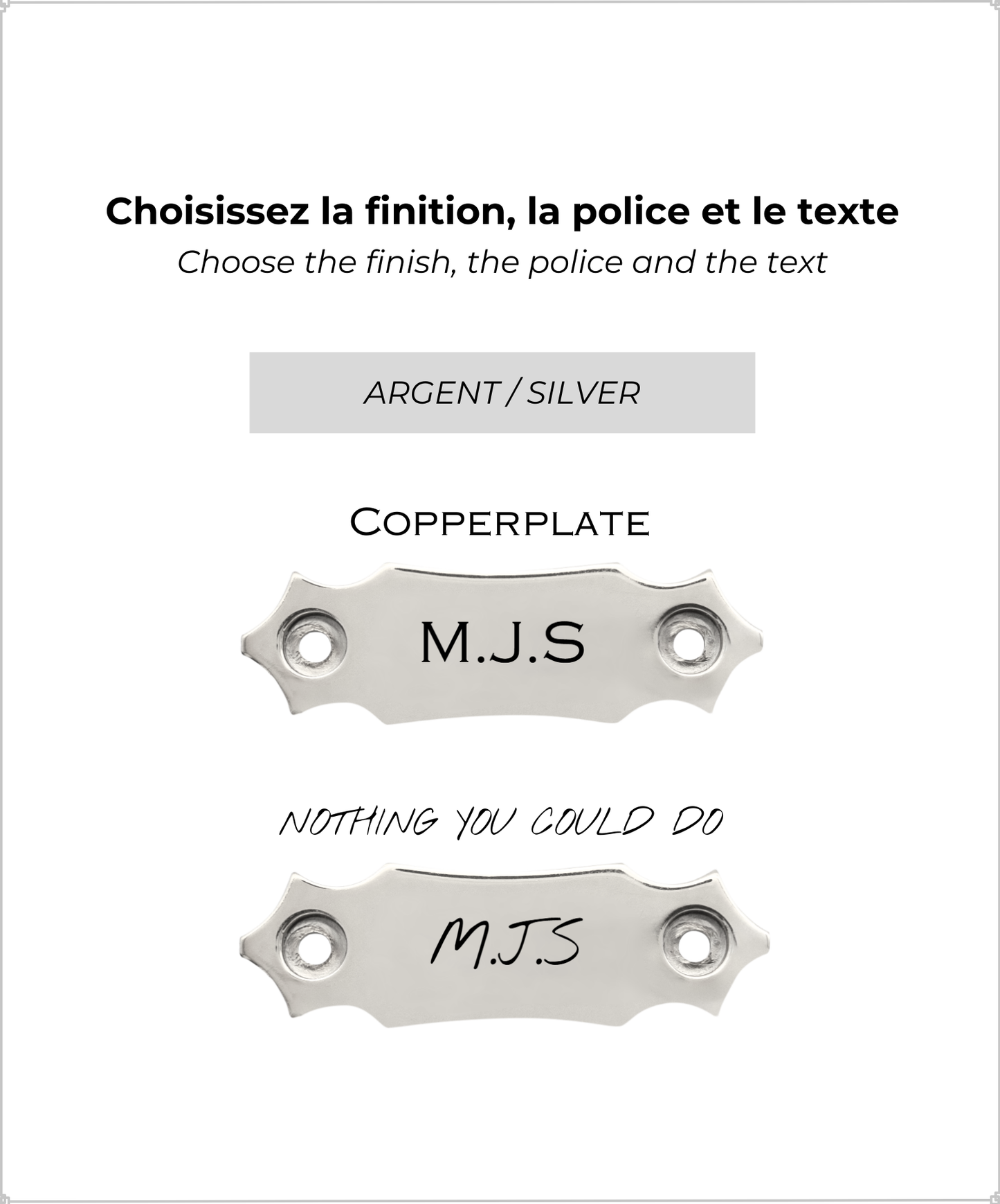 Customization of your saxophone plate