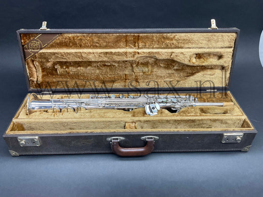 Saxophone Soprano SELMER Super Action 80 Serie II (1989), N° 4238XX, argenté