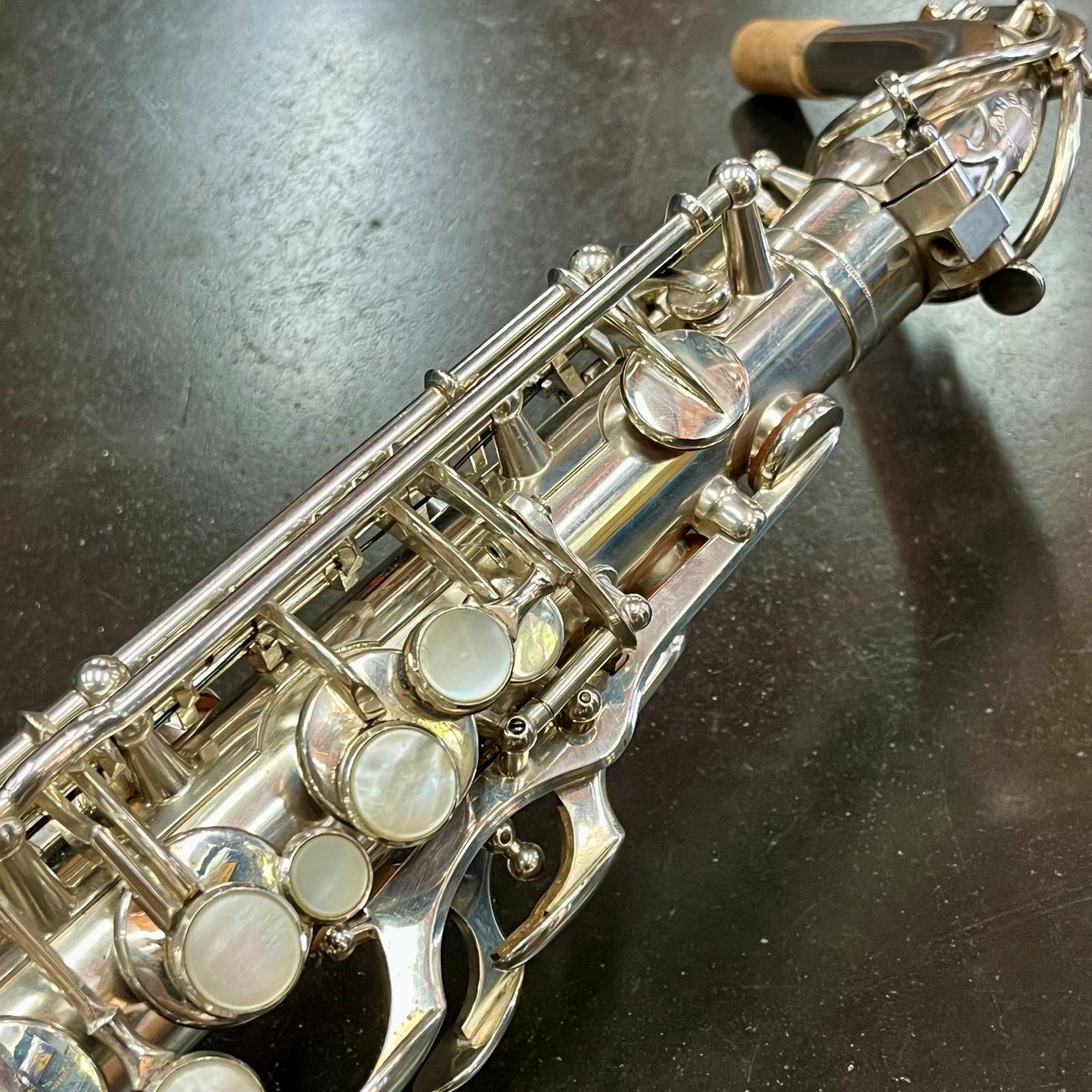 Saxophone Alto SELMER Super Balanced Action SBA Argenté n°37XXX