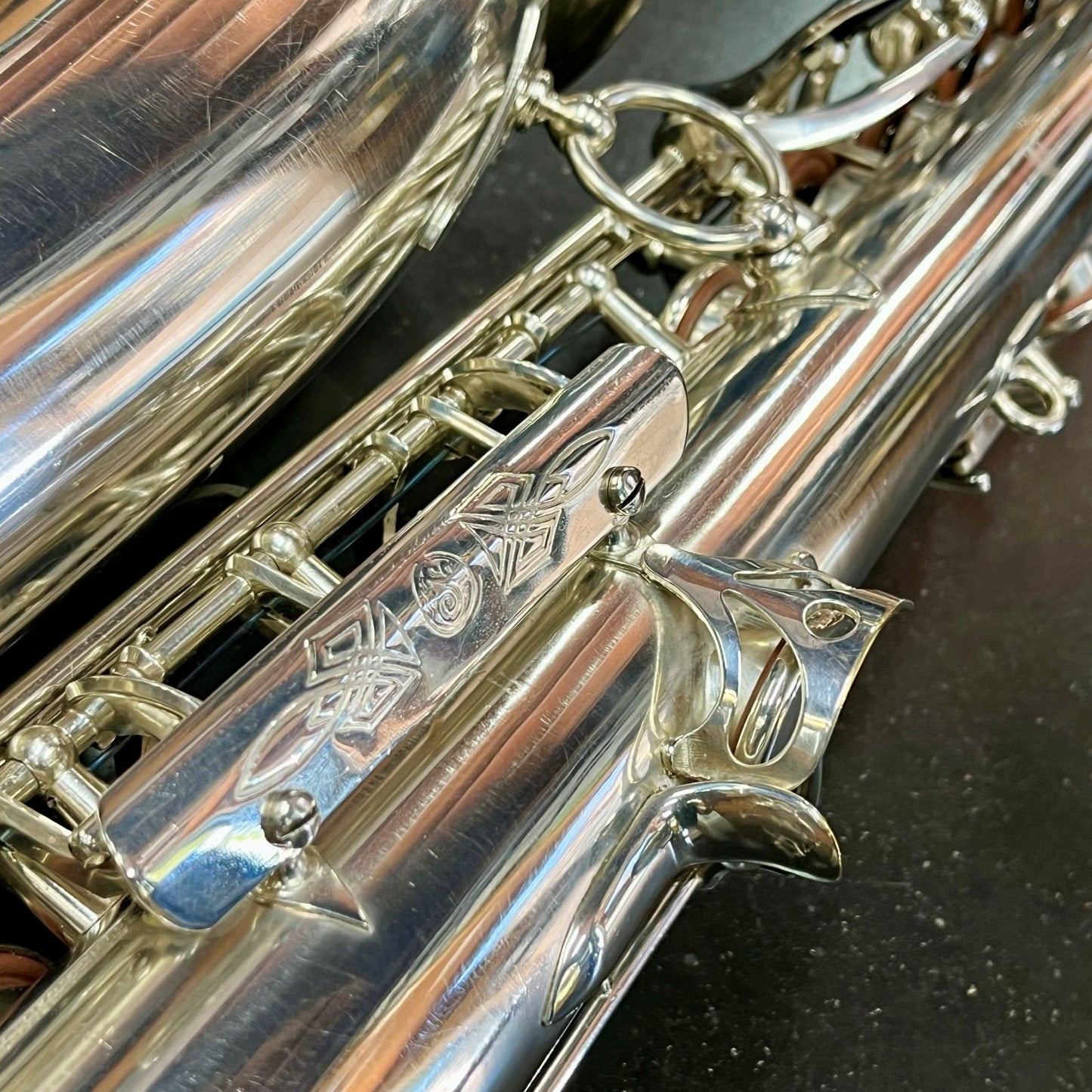 Saxophone Alto SELMER Super Balanced Action SBA Argenté n°37XXX