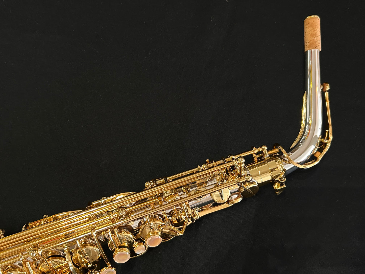 Saxophone Alto Selmer Série III en argent massif - Sax Machine