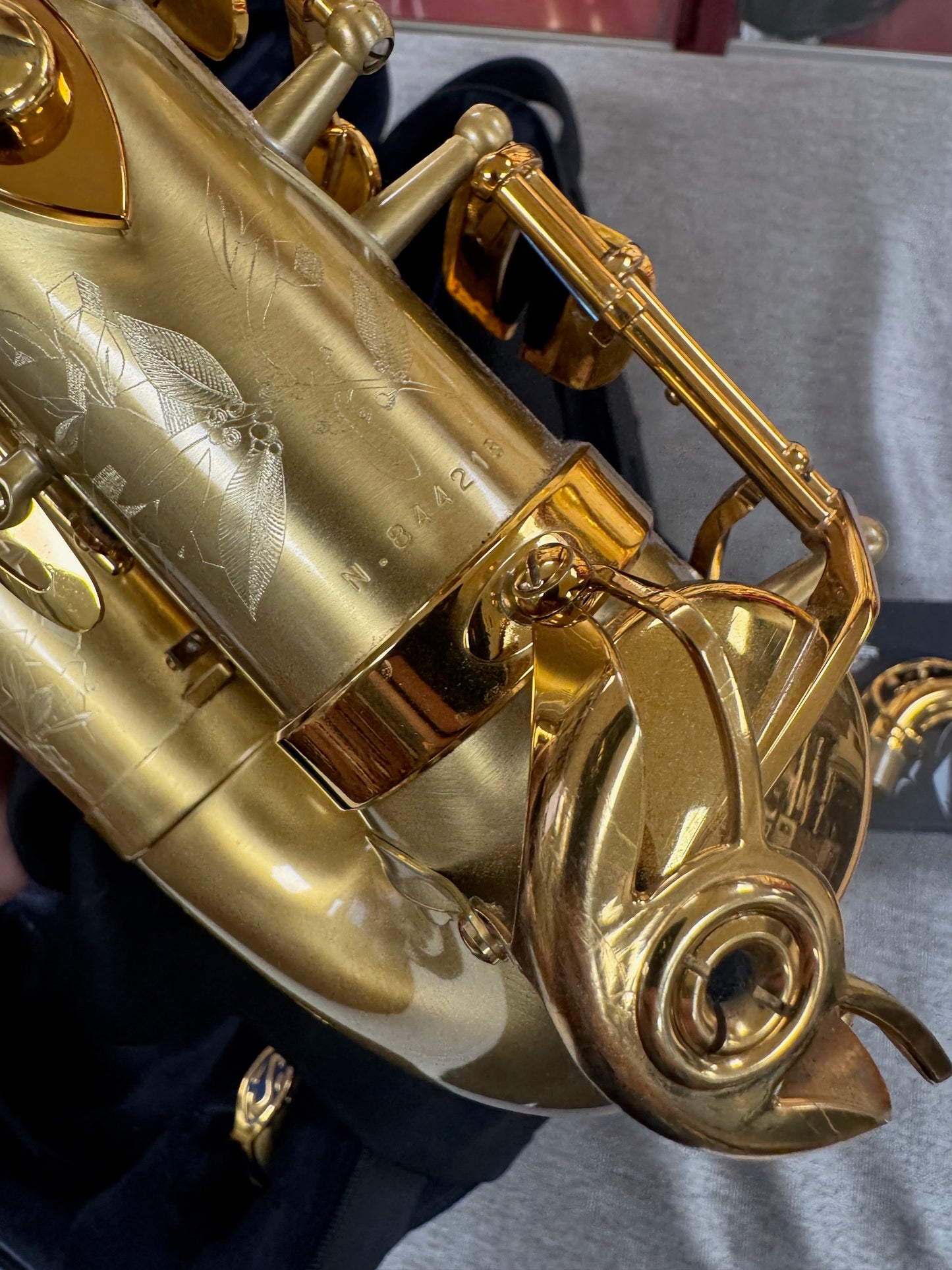 Superbe saxophone Selmer Suprême brossé n°8442XX