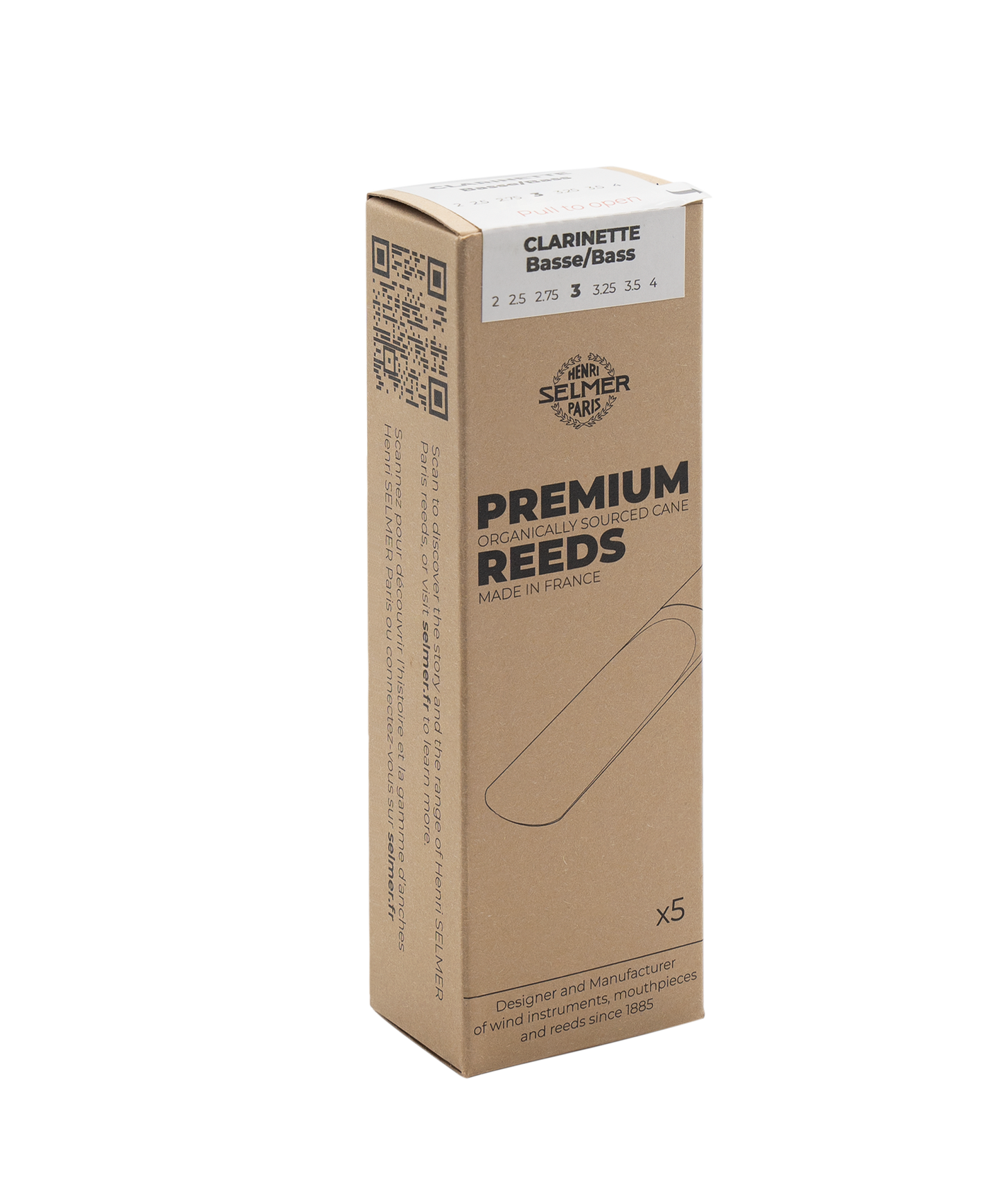 Bass clarinet reeds