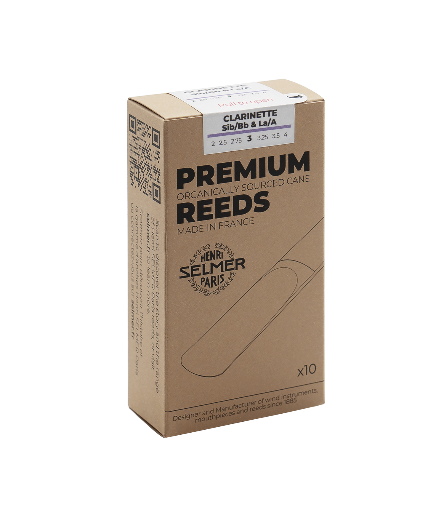 Bb clarinet reeds