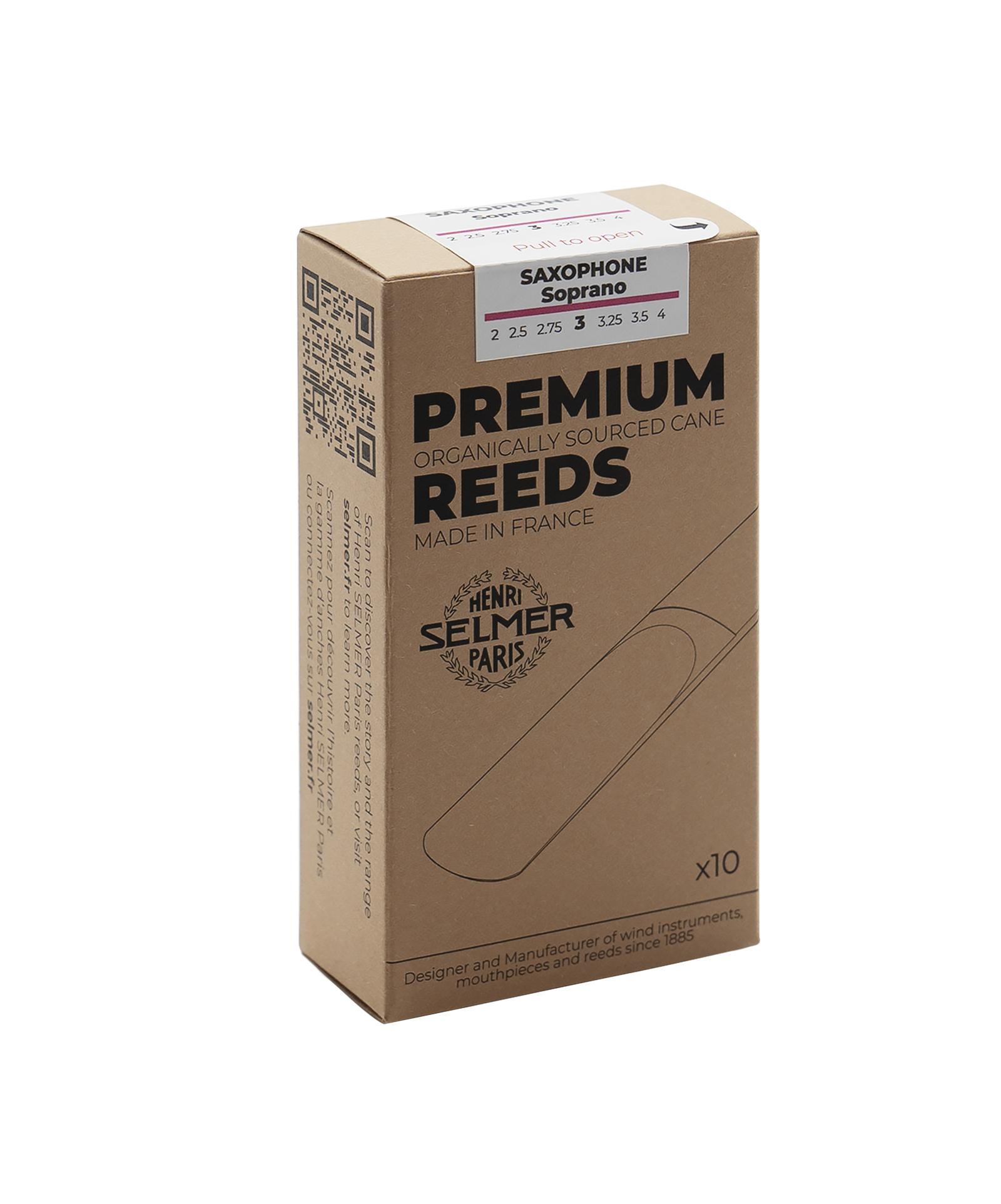 Reeds for soprano saxophone
