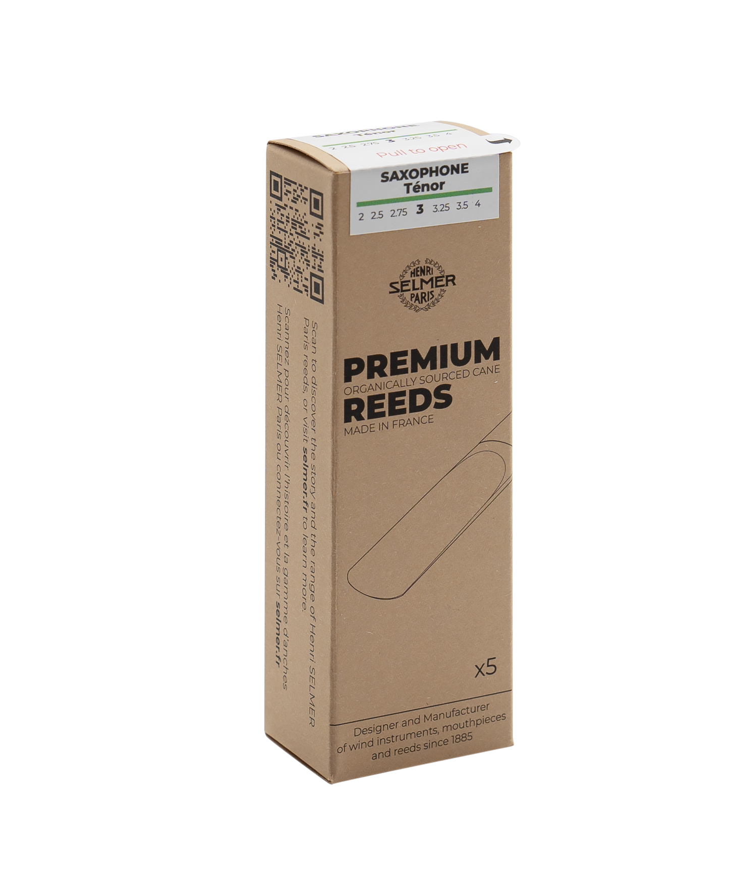 Tenor saxophone reeds