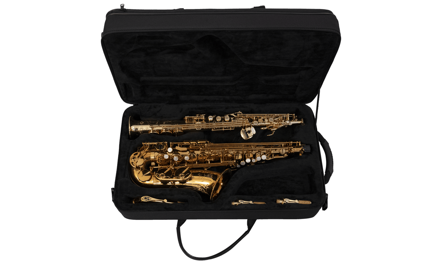 Double light Case for saxophone Alto & Soprano SIII