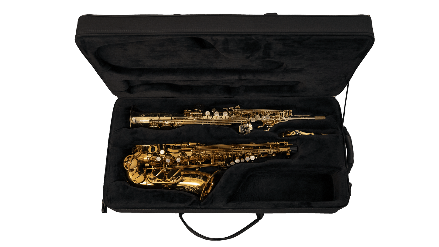 Double light Case for saxophone Alto & Soprano SII