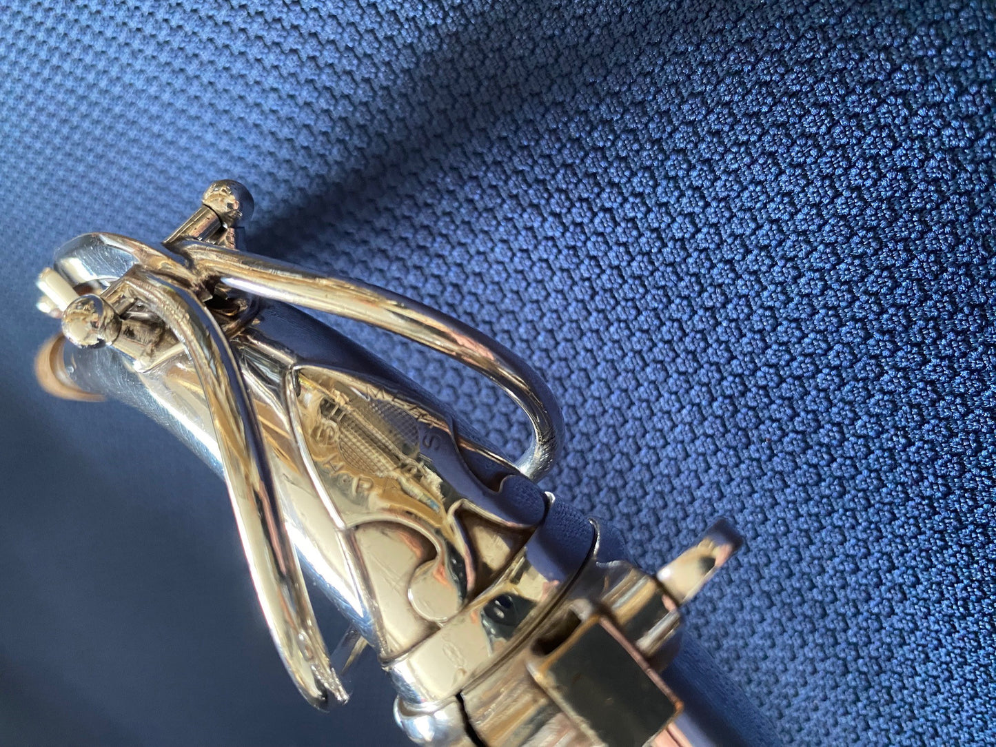 Alto Saxophone SELMER Super Balanced Action (SBA, 1950), n°47XXX, silver plated
