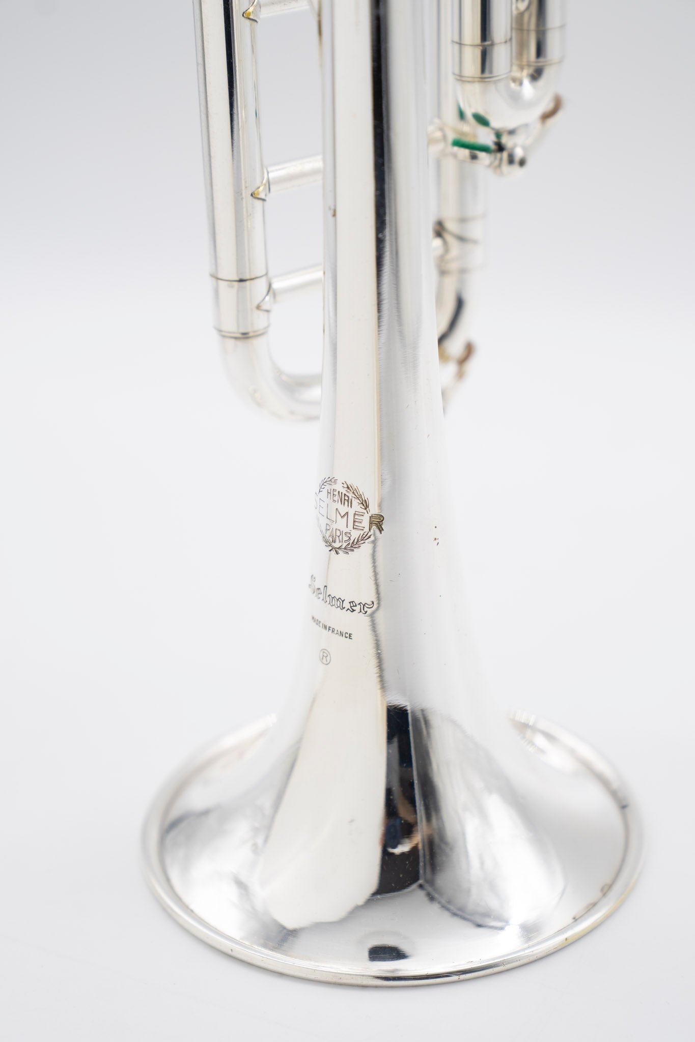 SELMER Trumpet in C (1968), n° 42943 , silver plated - ReWIND by