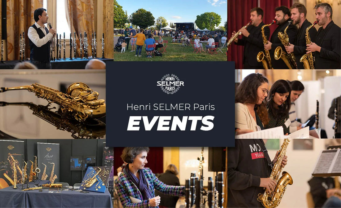 [Agenda] Les événements Henri SELMER Paris