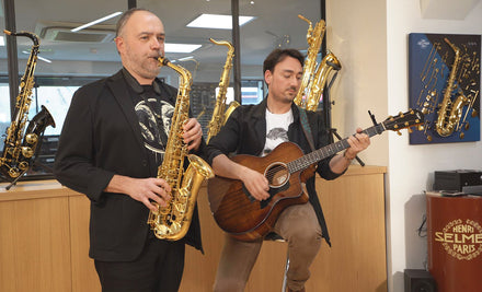 Tuto Saxophone "Celui d'en bas" (Calogero) avec Frédéric Couderc