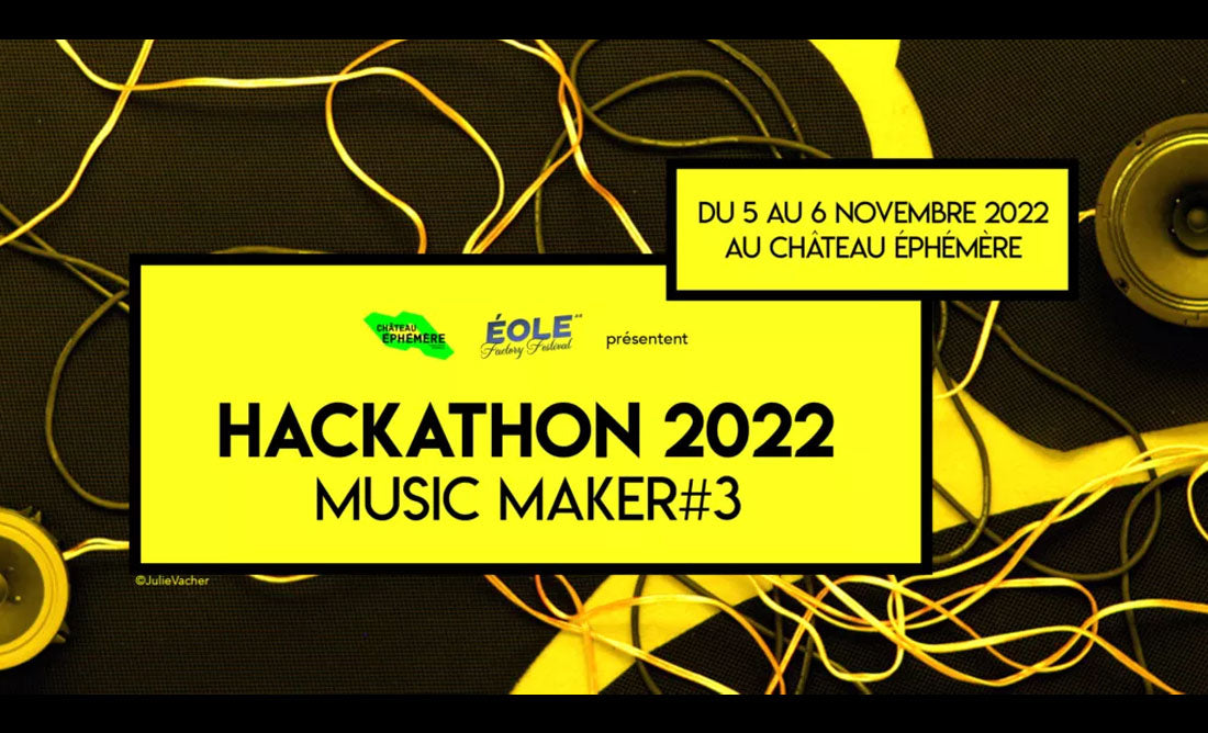Hackathon Musik Maker : 2 jours pour ré-imaginer l’usage des instruments à vent et les codes du spectacle vivant !