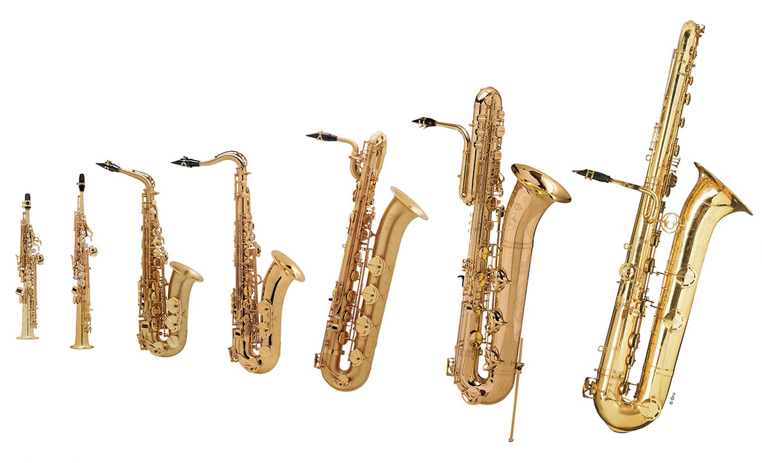 La famille des saxophones