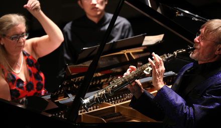 Les 50 ans du Duo Delangle à la Salle Cortot