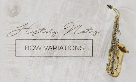 History Notes : Mark VI bow variations