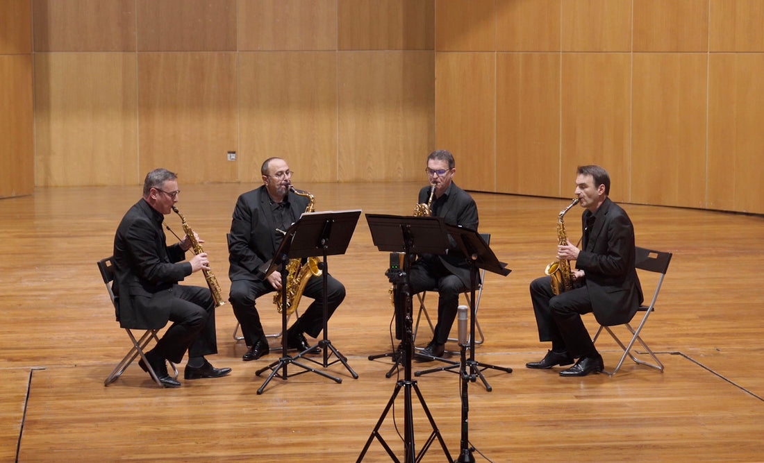 Le Quatuor Habanera joue ELEMENTUM de Vincent David