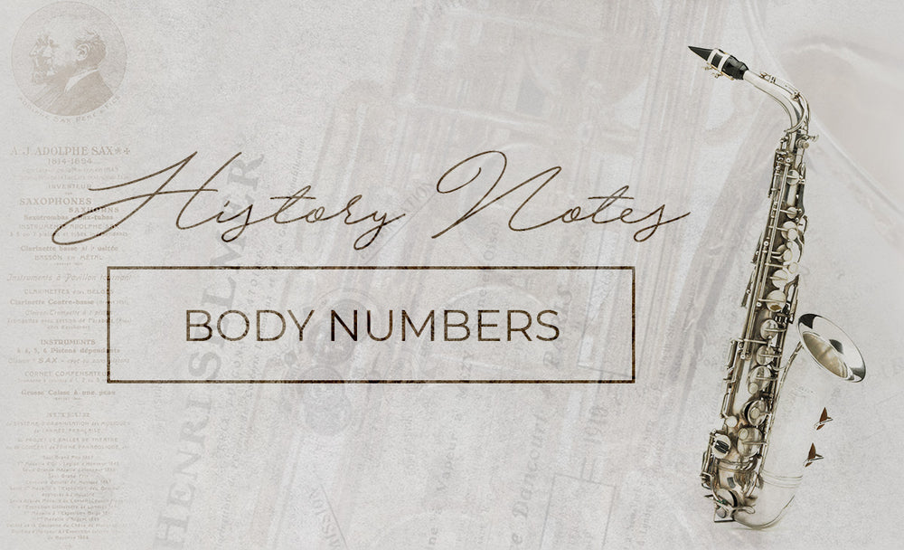 Saxophones serial numbers since 1922 Henri SELMER Paris