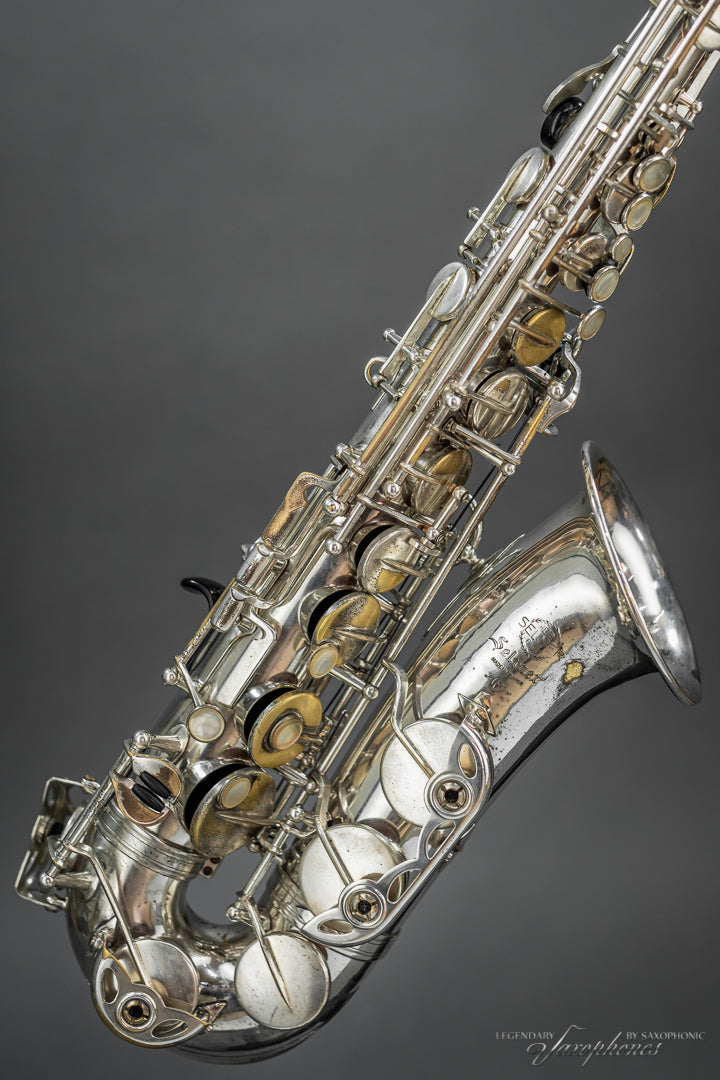 Saxophone SELMER Alto Mark VI au Fa# aigu (1972), Player's Horn, n° 200XXX, argenté - Saxophonic