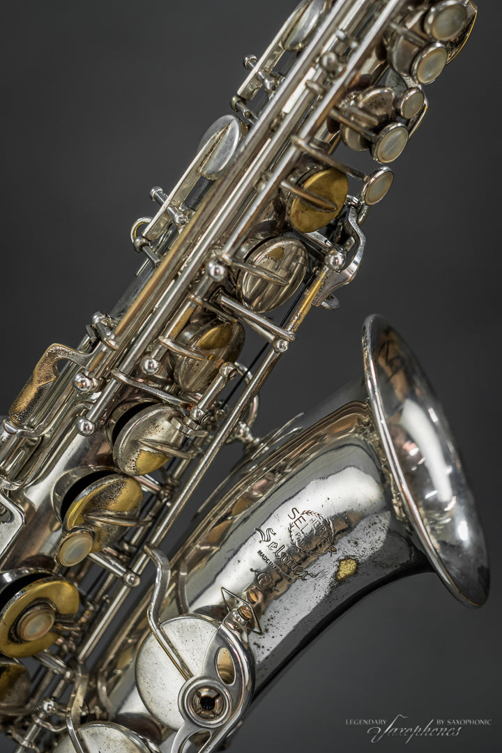 Saxophone SELMER Alto Mark VI au Fa# aigu (1972), Player's Horn, n° 200XXX, argenté - Saxophonic
