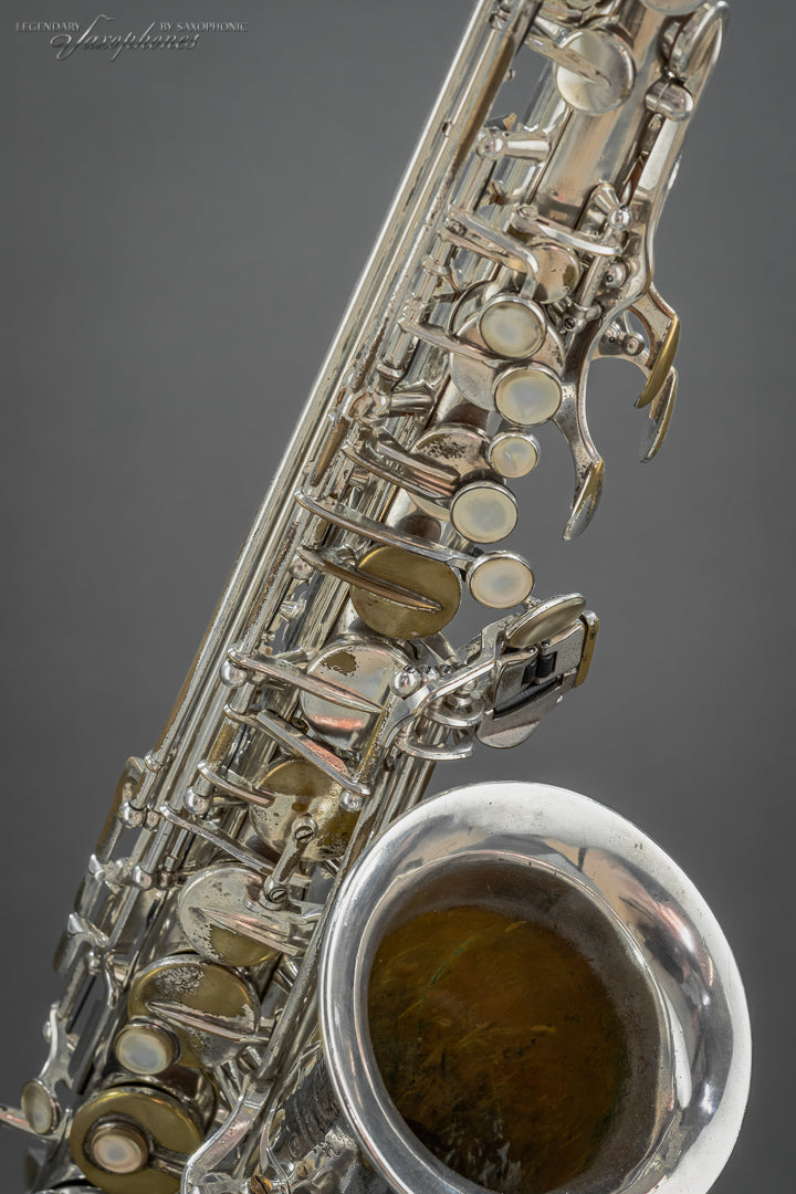 Saxophone SELMER Alto Mark VI au Fa# aigu (1972), Player's Horn, n° 200XXX, argenté - Saxophonic
