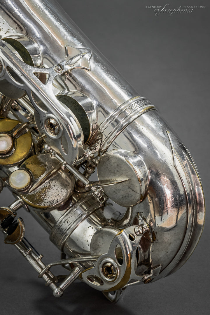 Saxophone SELMER Alto Mark VI au Fa# aigu (1972), Player's Horn, n° 200XXX, argenté - Saxophonic