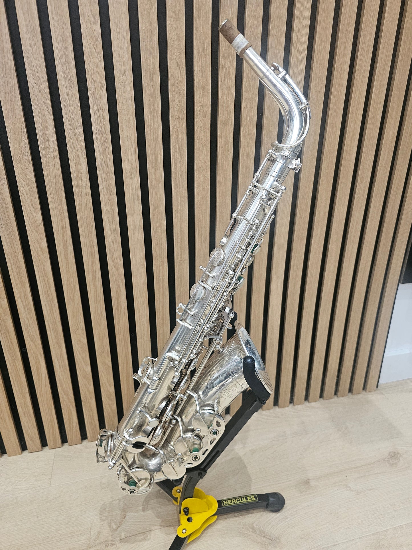 Selmer Balanced Action Silver-Plated Alto Saxophone from 1943 - Hall Music