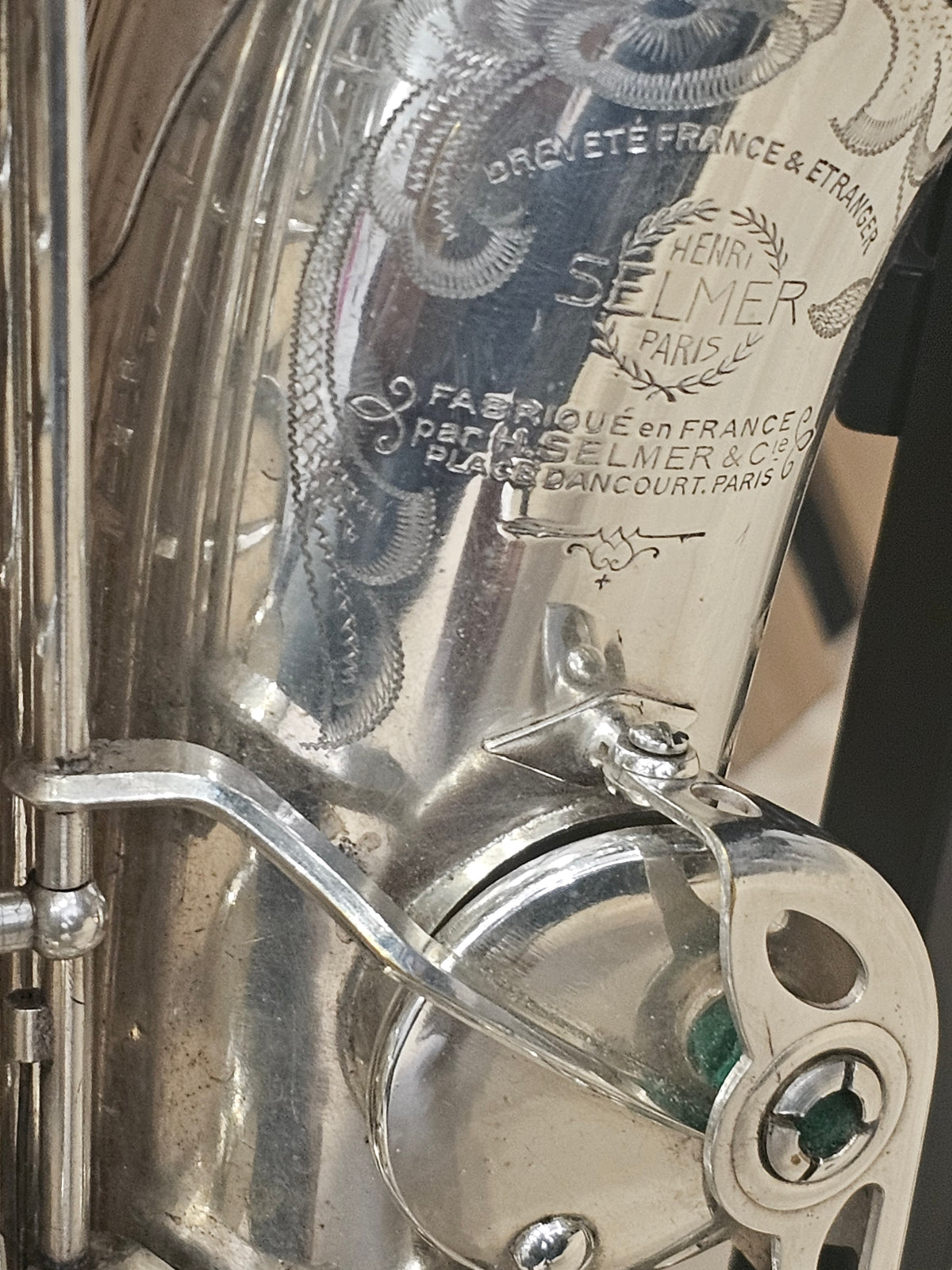 Selmer Balanced Action Silver-Plated Alto Saxophone from 1943 - Hall Music