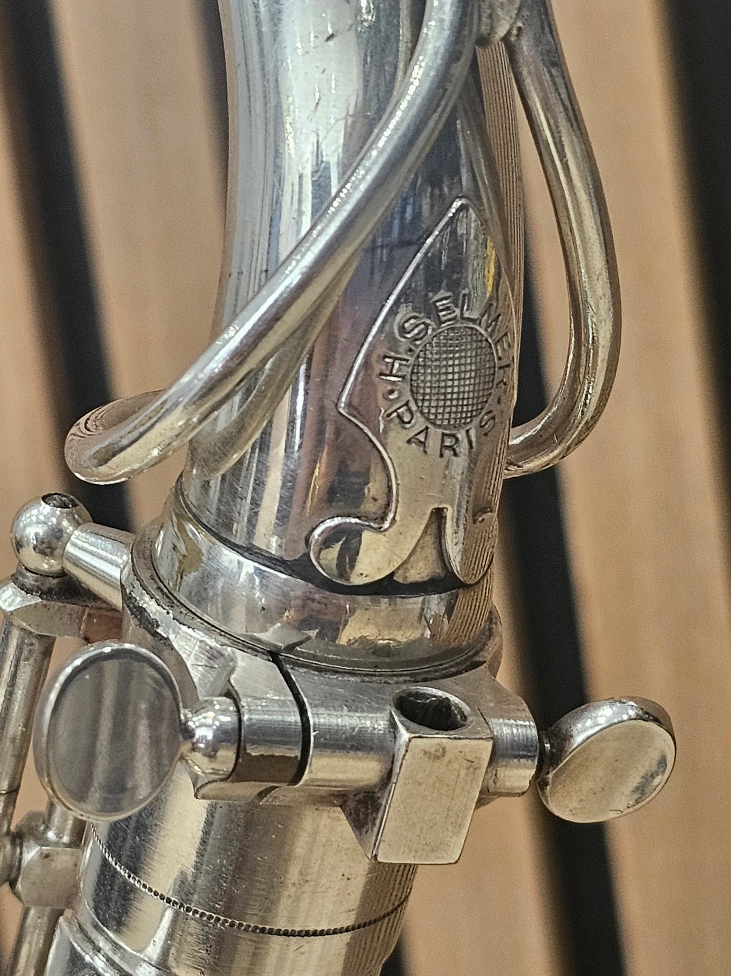 Selmer Balanced Action Silver-Plated Alto Saxophone from 1943 - Hall Music