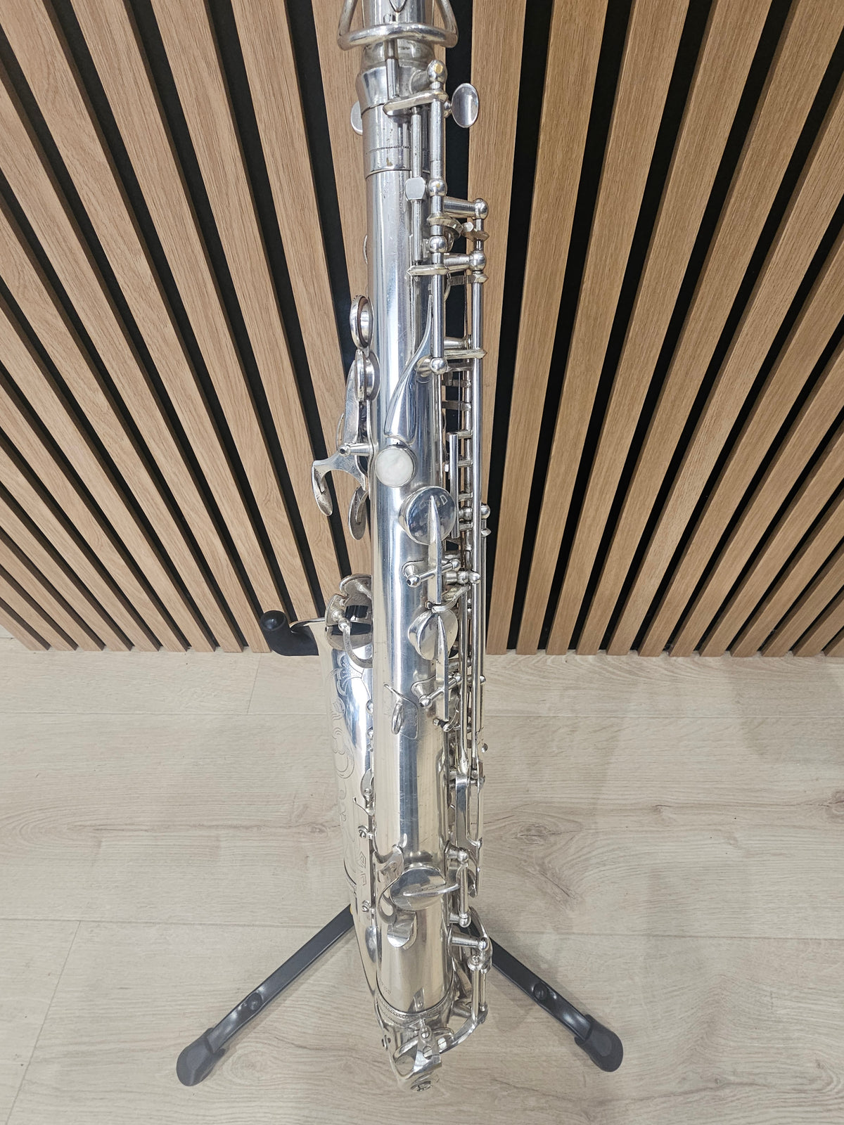 Selmer Balanced Action Silver-Plated Alto Saxophone from 1943 - Hall Music