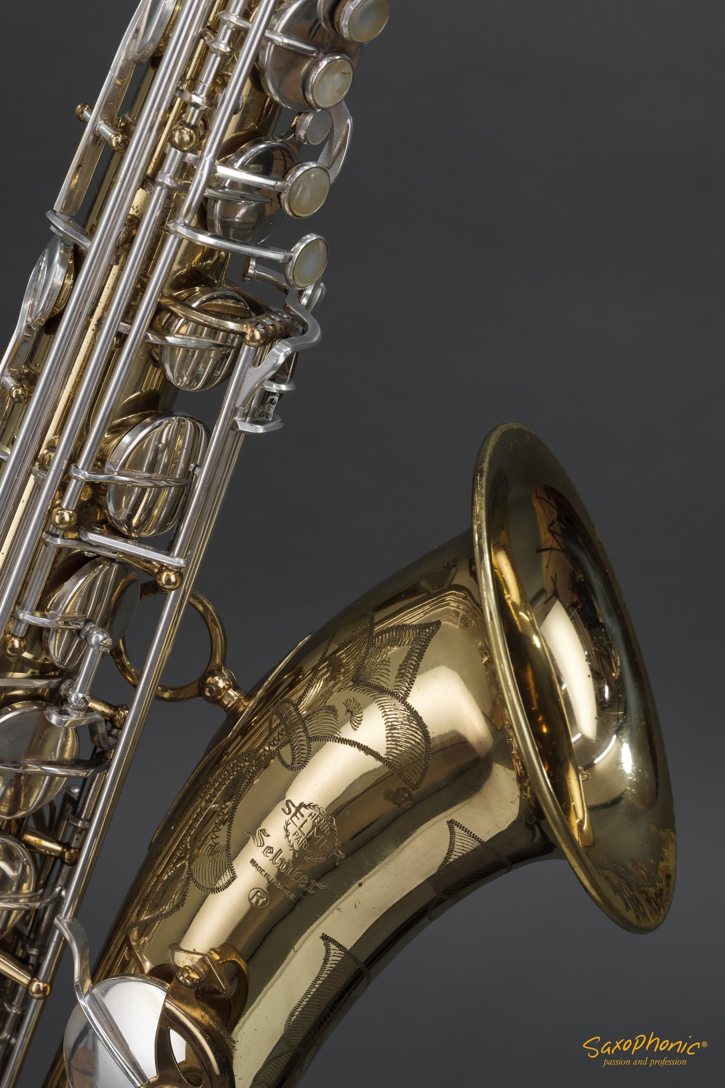 SELMER Mark VII Tenor Saxophone (1979), n° 2924XX - Rare Bi-Color Model, Player's Horn