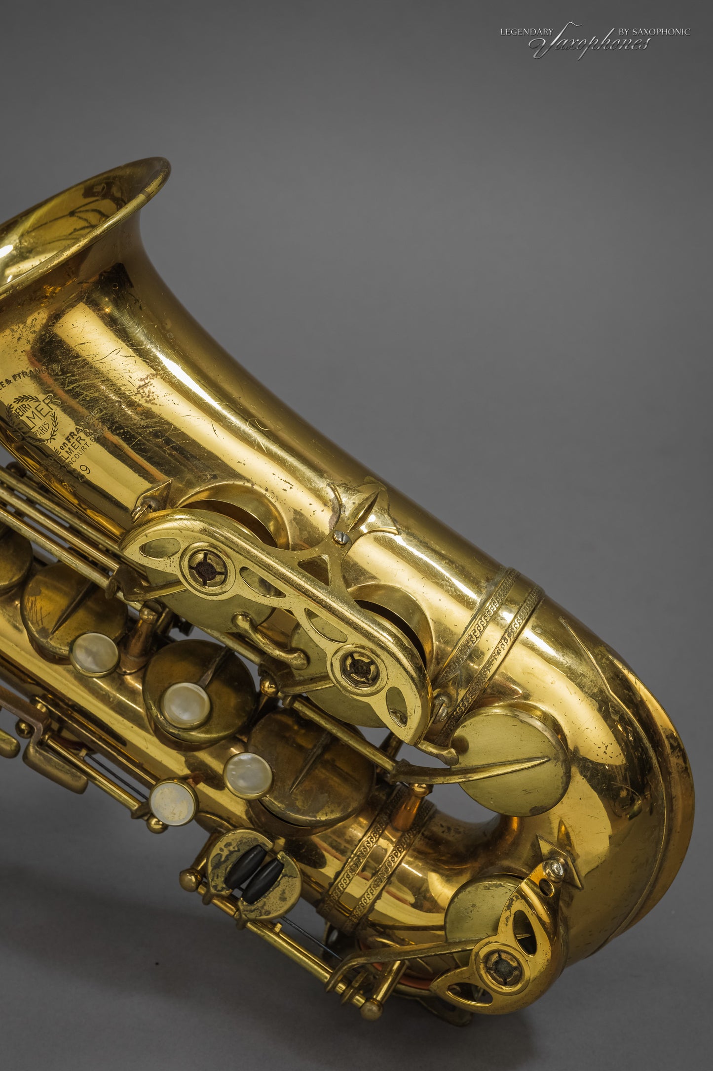 Saxophone  Alto SELMER Balanced Action, n°296XX (1940)