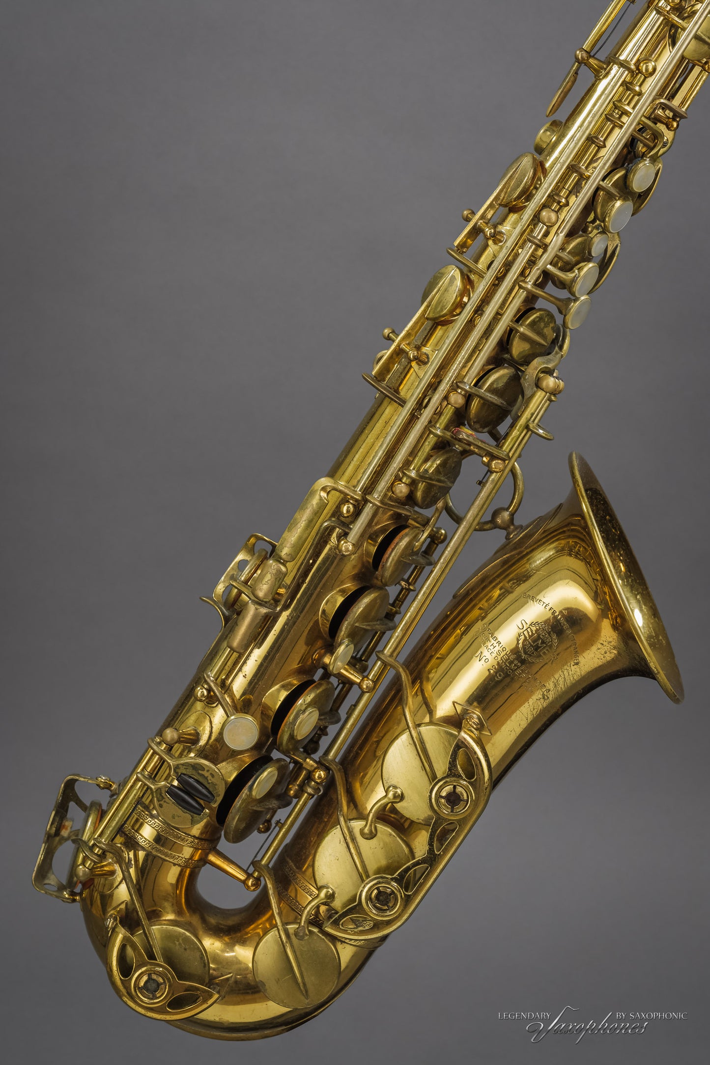 Saxophone  Alto SELMER Balanced Action, n°296XX (1940)