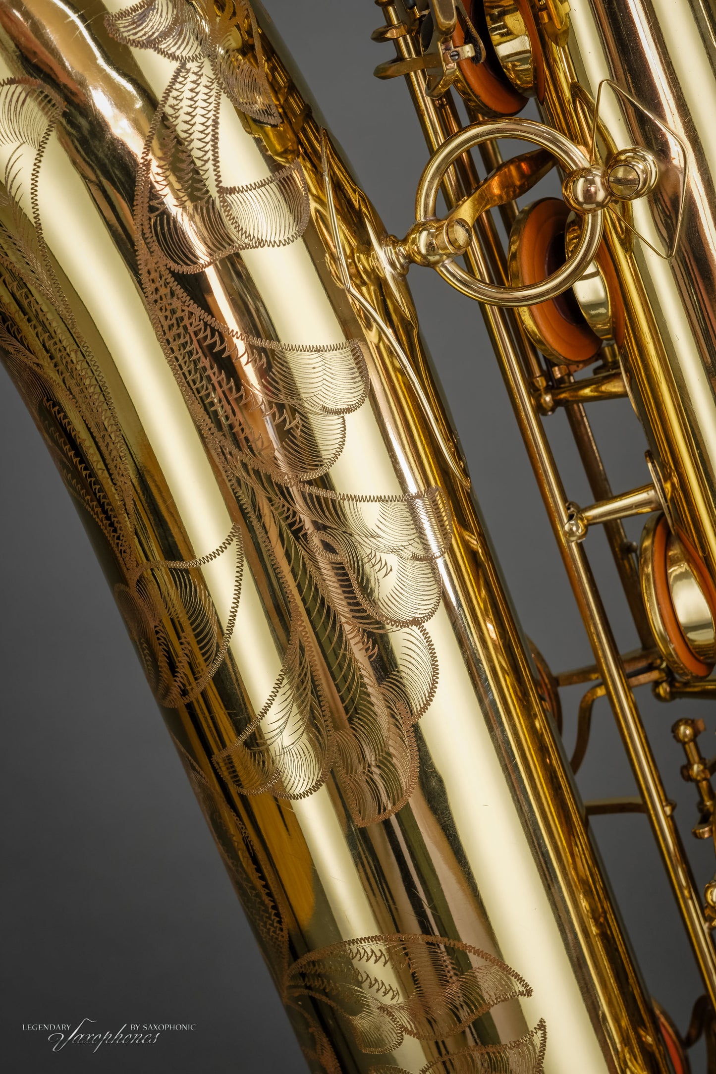 Baritone Saxophone SELMER Mark VI (1980) to low A, 3063XX, lacquered