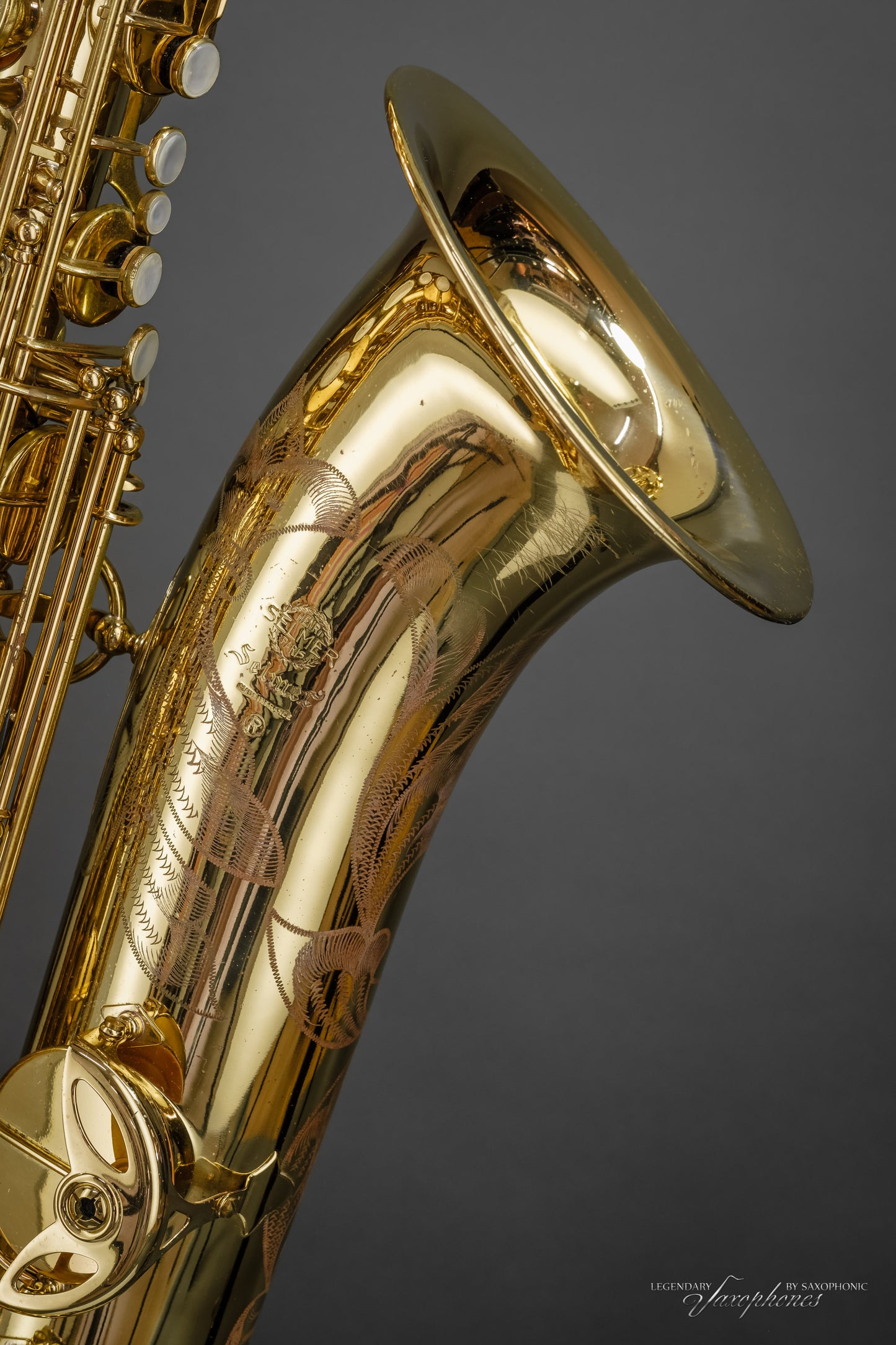 Baritone Saxophone SELMER Mark VI (1980) to low A, 3063XX, lacquered