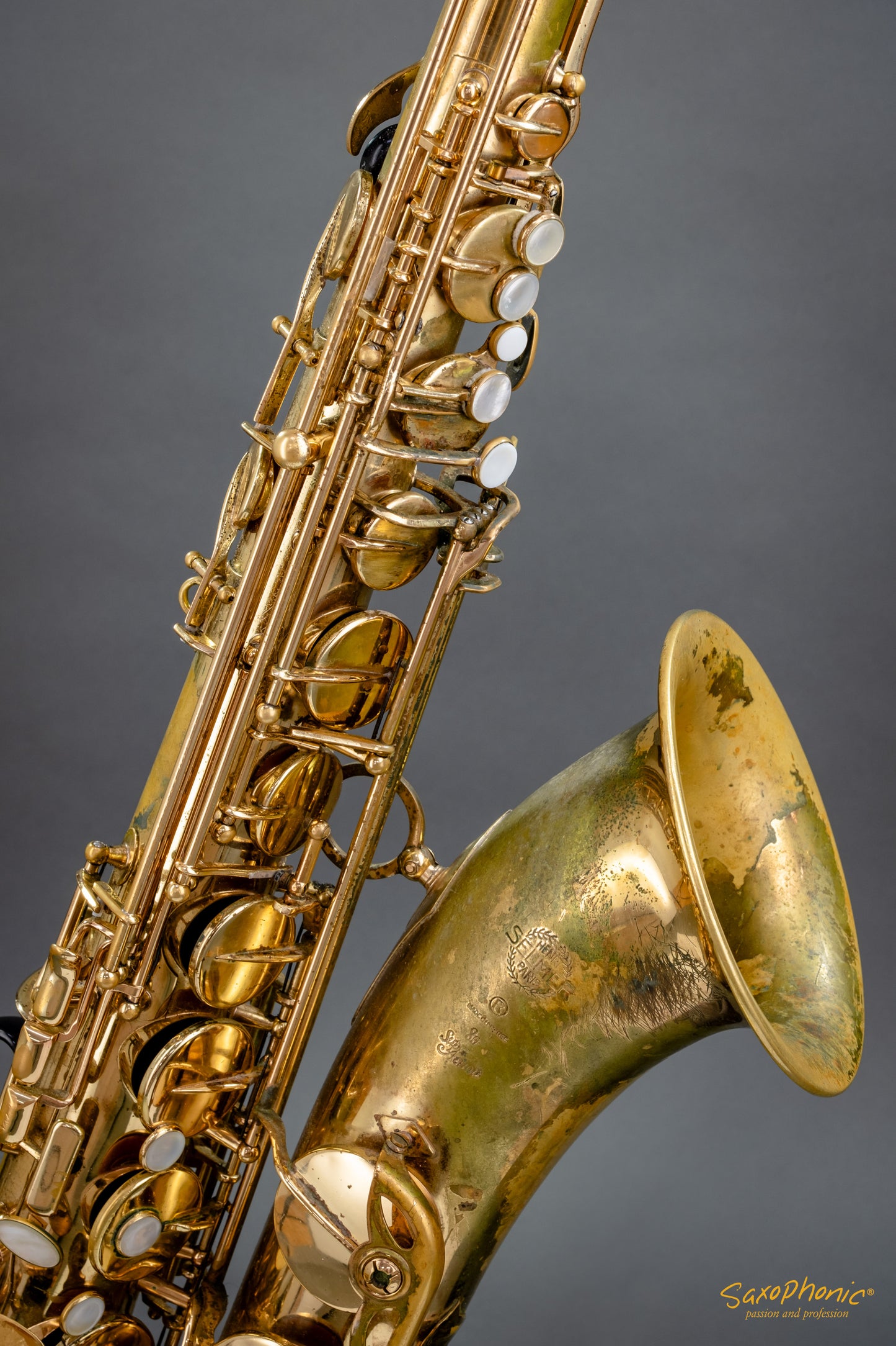 SELMER Professional Tenor Saxophone (by Alan Luzar) Super Action 80 Serie II (1982), n°3291XX, lacquered