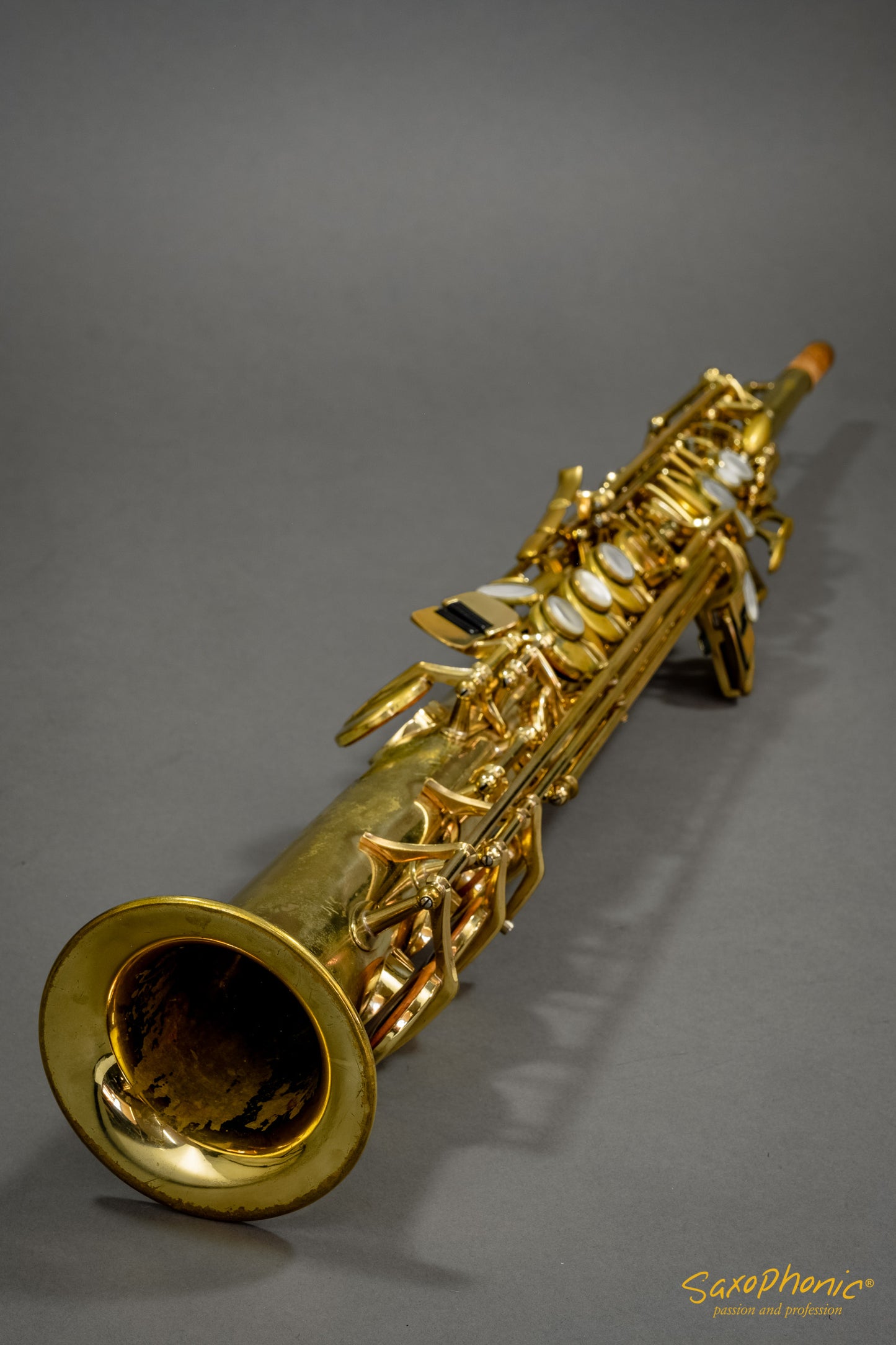 Rare Saxophone Soprano SELMER Super Action 80 (1983), N° 3445XX, verni