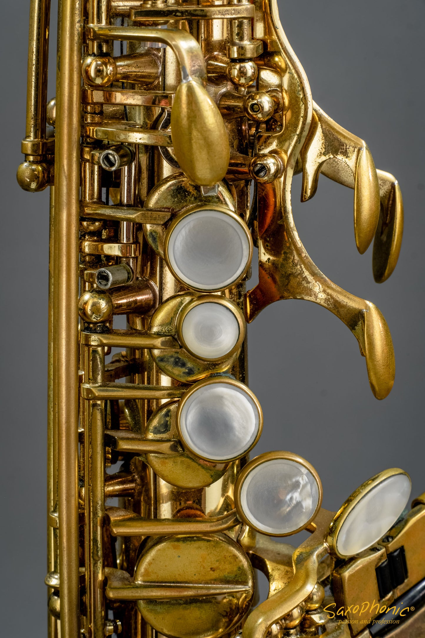 Rare Saxophone Soprano SELMER Super Action 80 (1983), N° 3445XX, verni