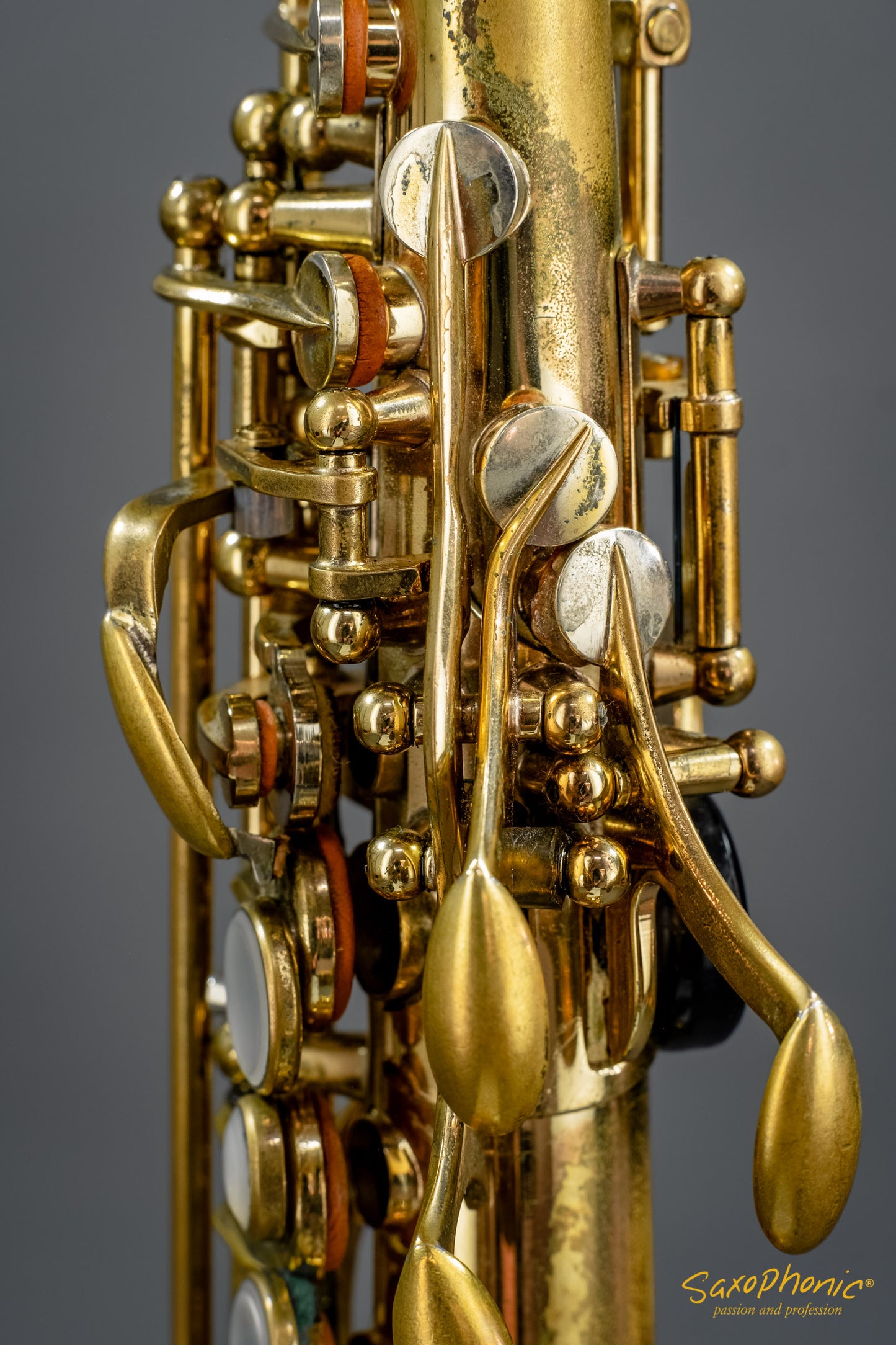 Rare Saxophone Soprano SELMER Super Action 80 (1983), N° 3445XX, verni