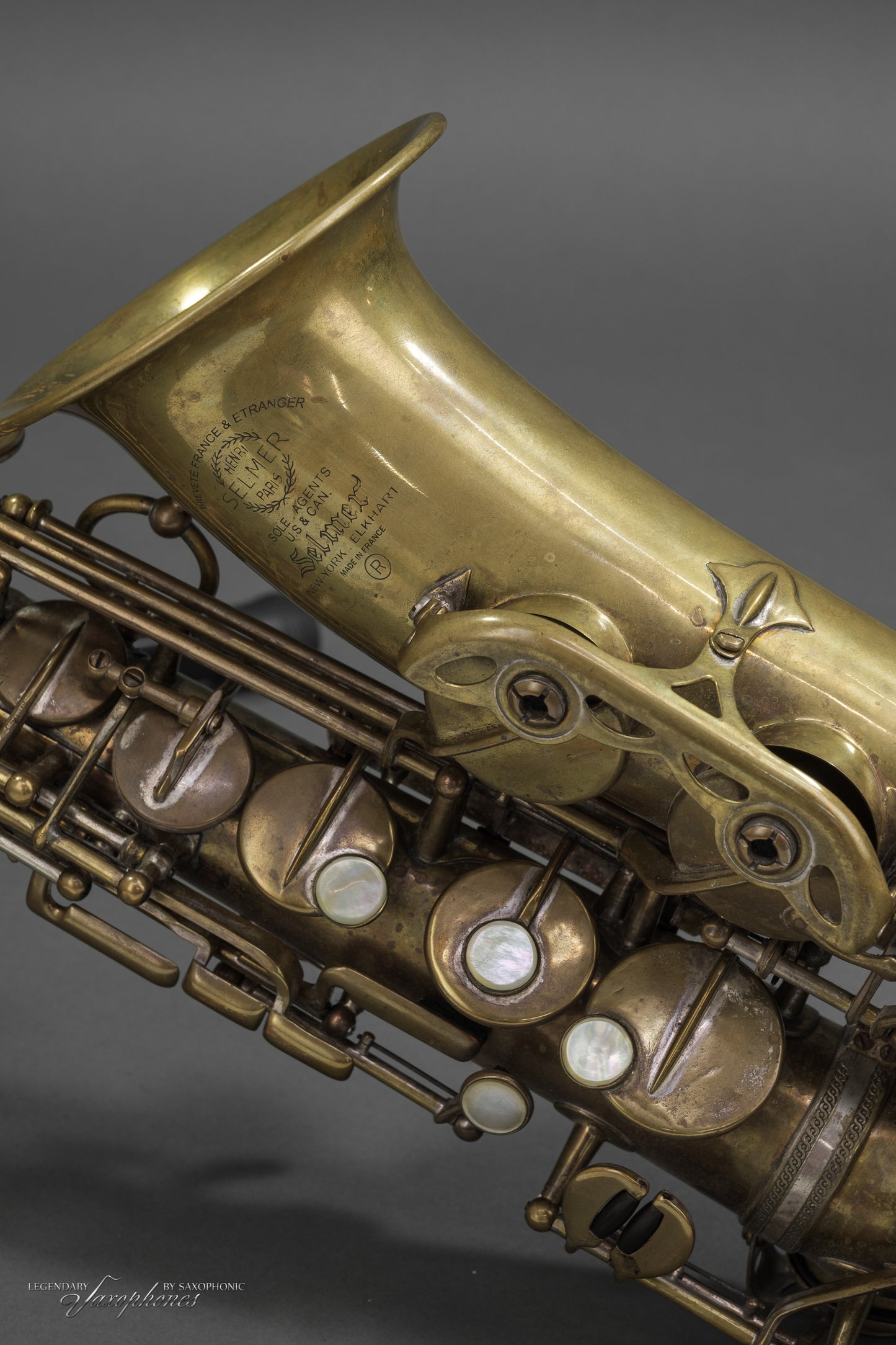 Saxophone alto SELMER Super Action (SBA) n°46484