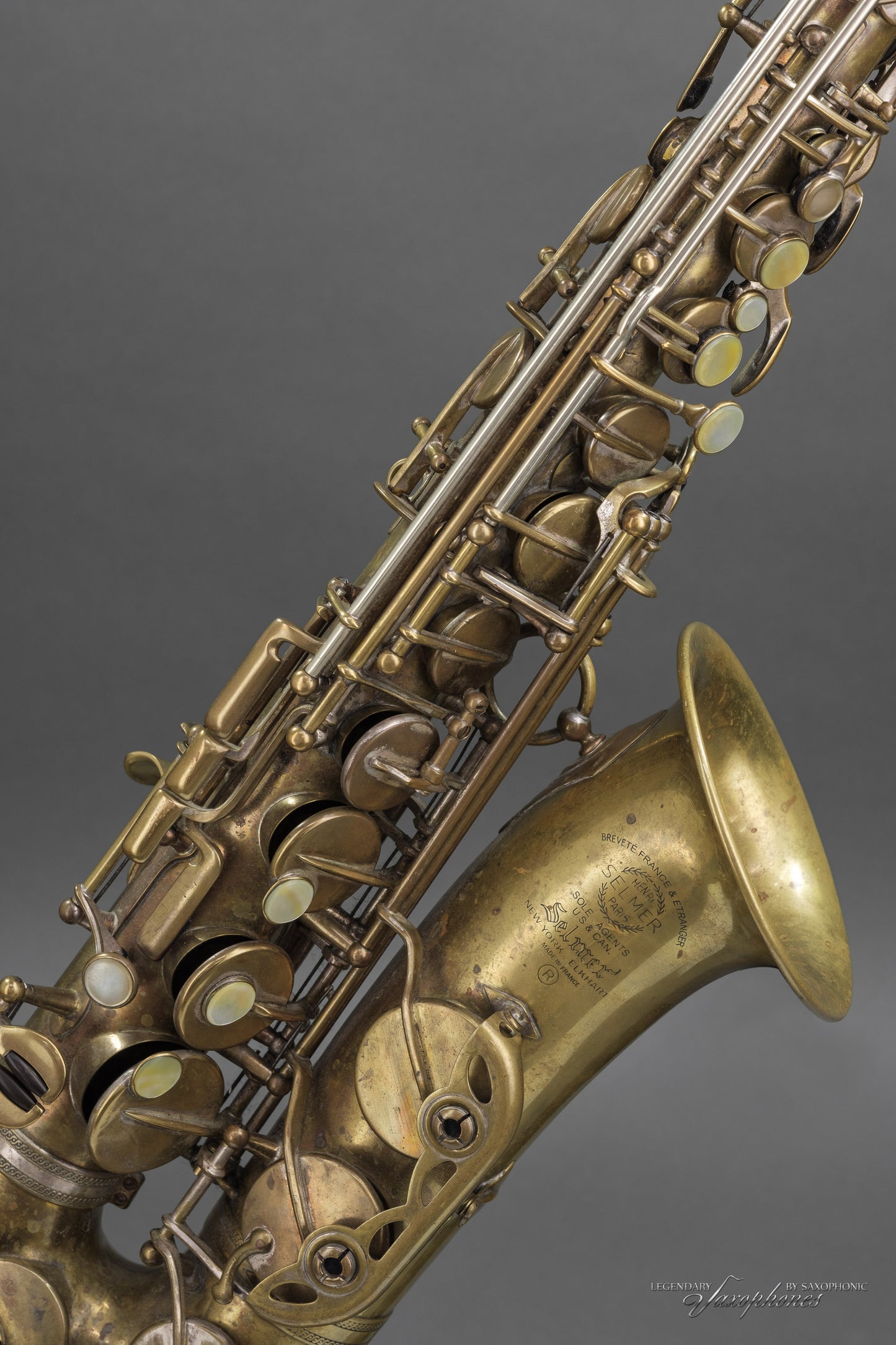 Saxophone alto SELMER Super Action (SBA) n°46484